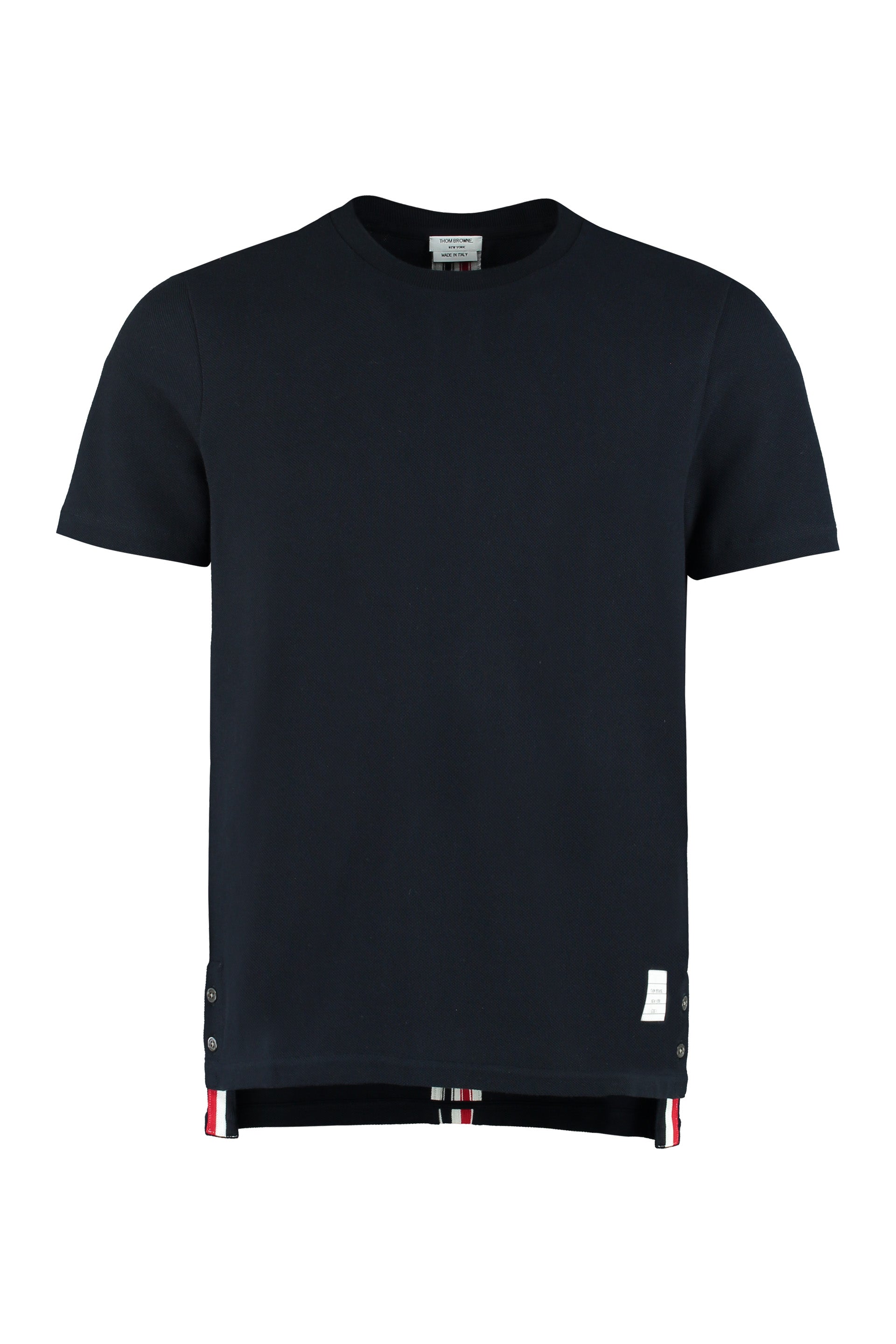 Thom Browne T-shirt in cotone piquet