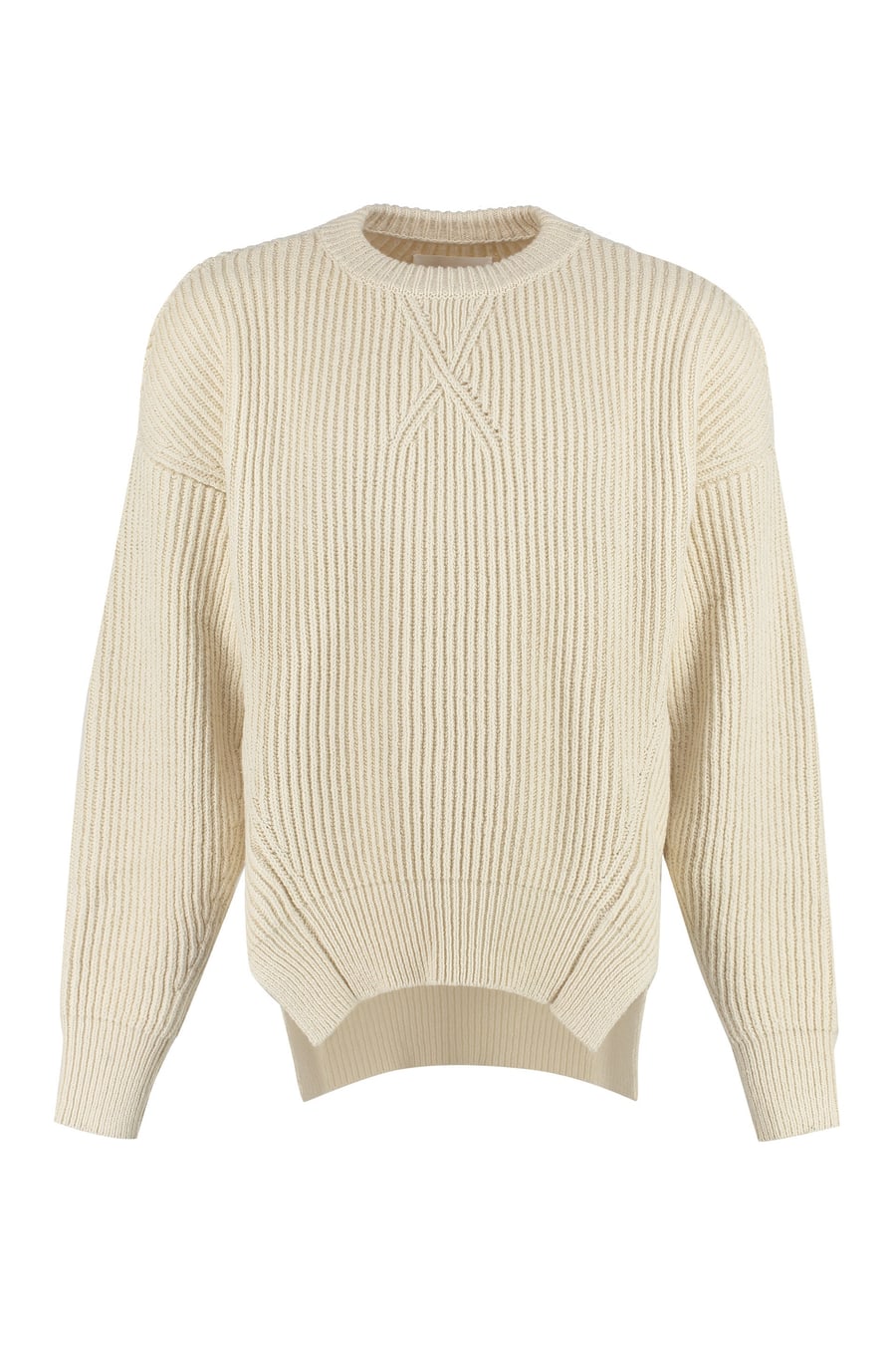 Jil Sander Pullover in maglia a coste