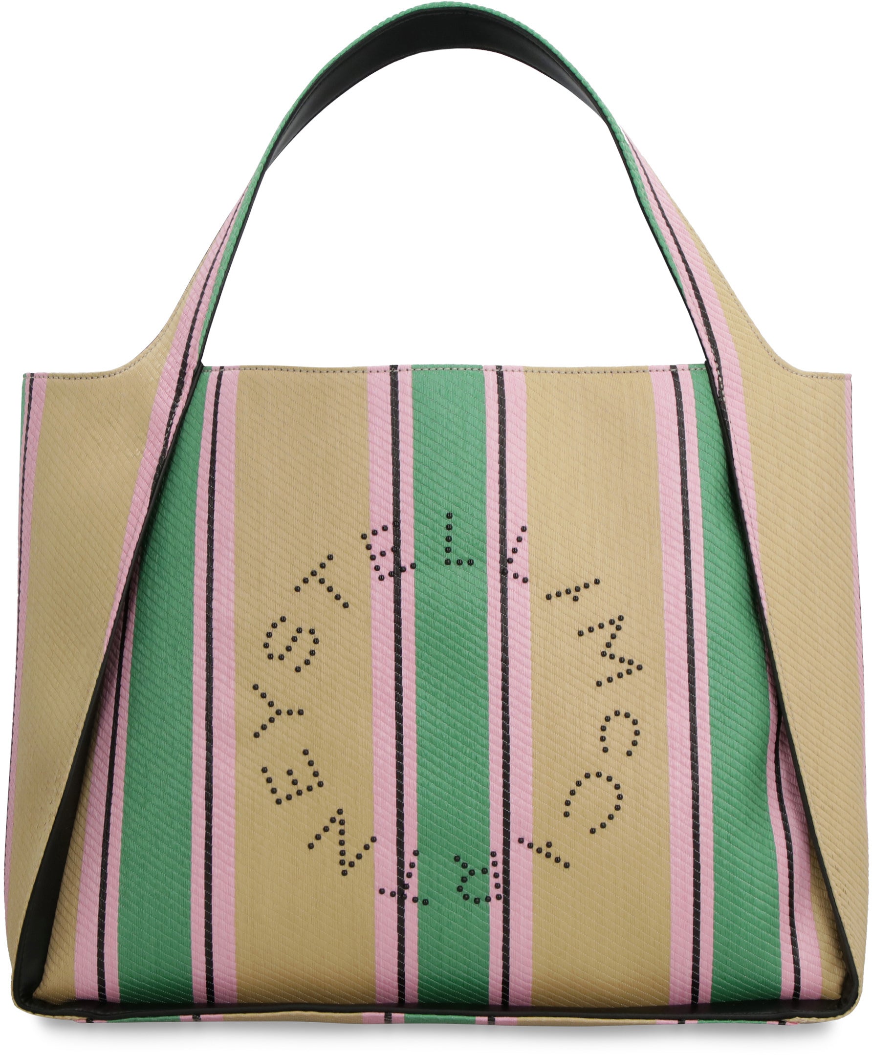 Stella McCartney Tote bag Stella Logo in rafia