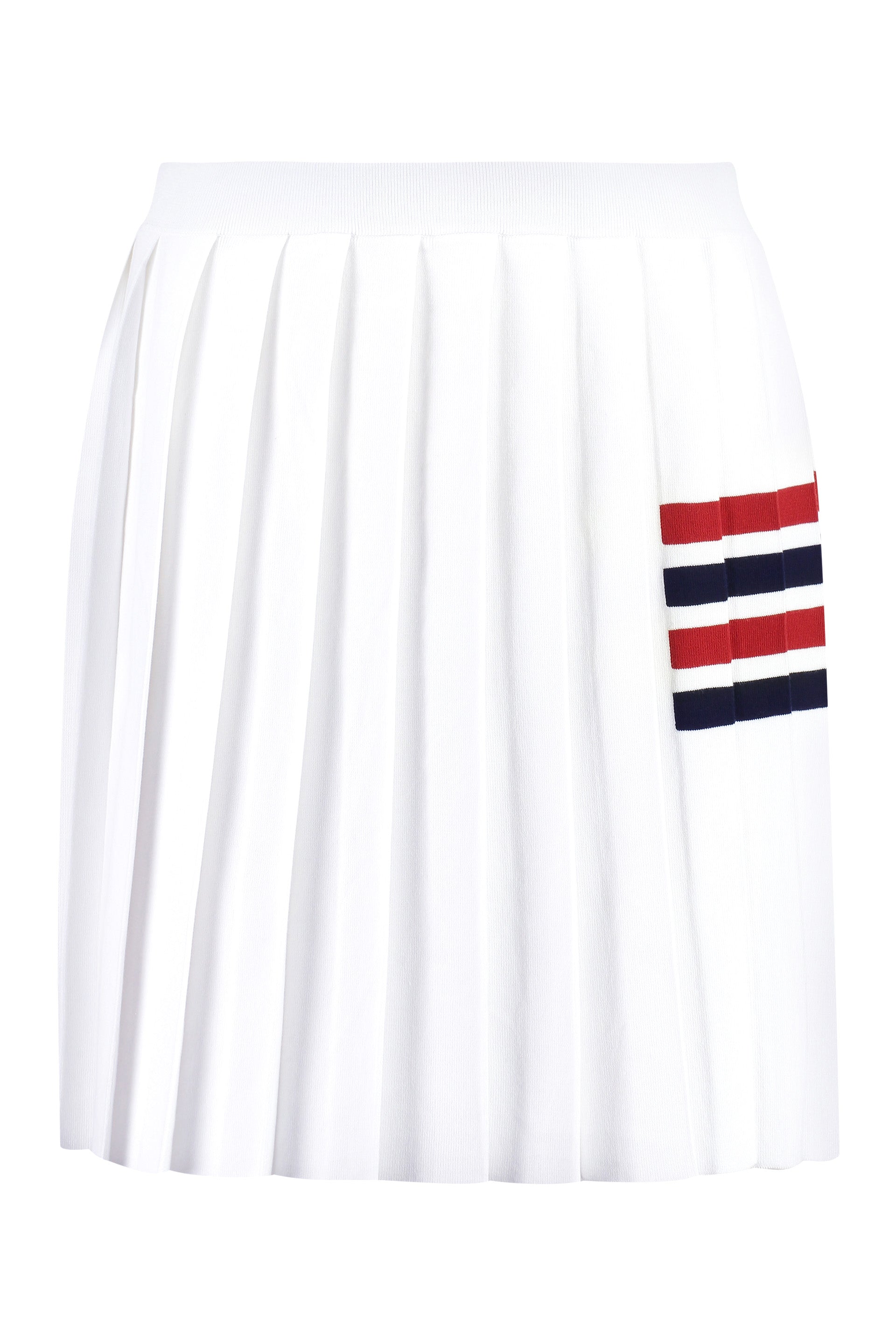 Thom Browne Gonna plissettata in maglia