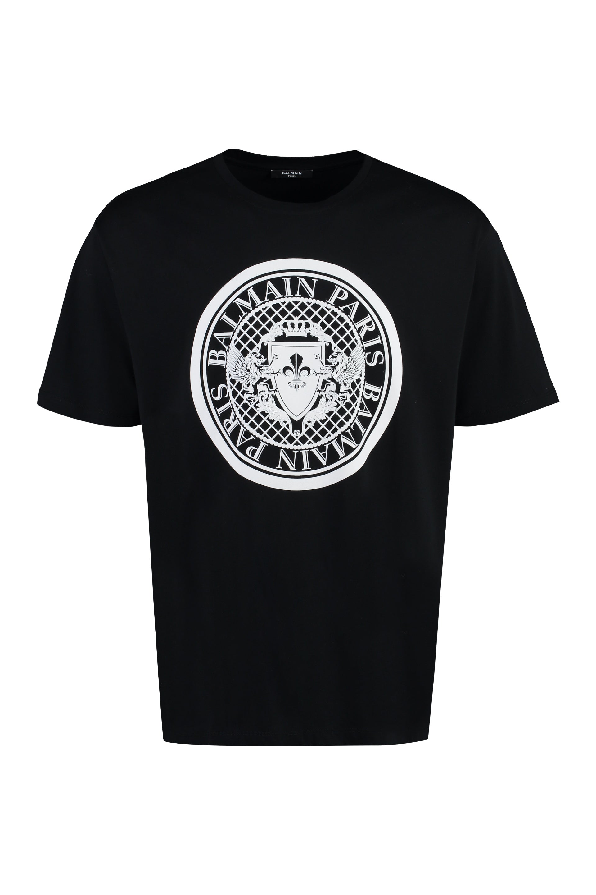 Balmain T-shirt girocollo in cotone
