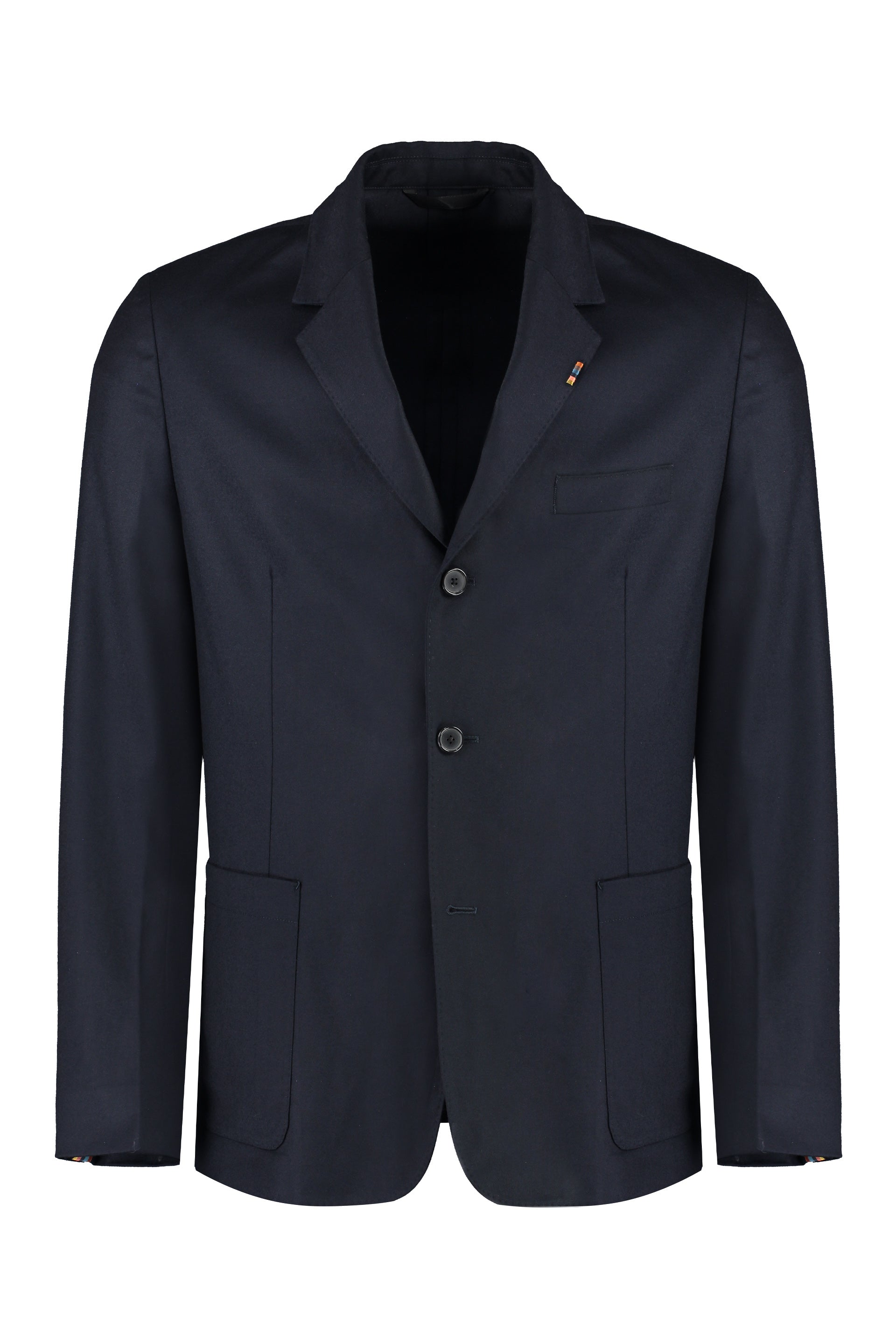 Paul Smith Blazer monopetto in lana e cachemire