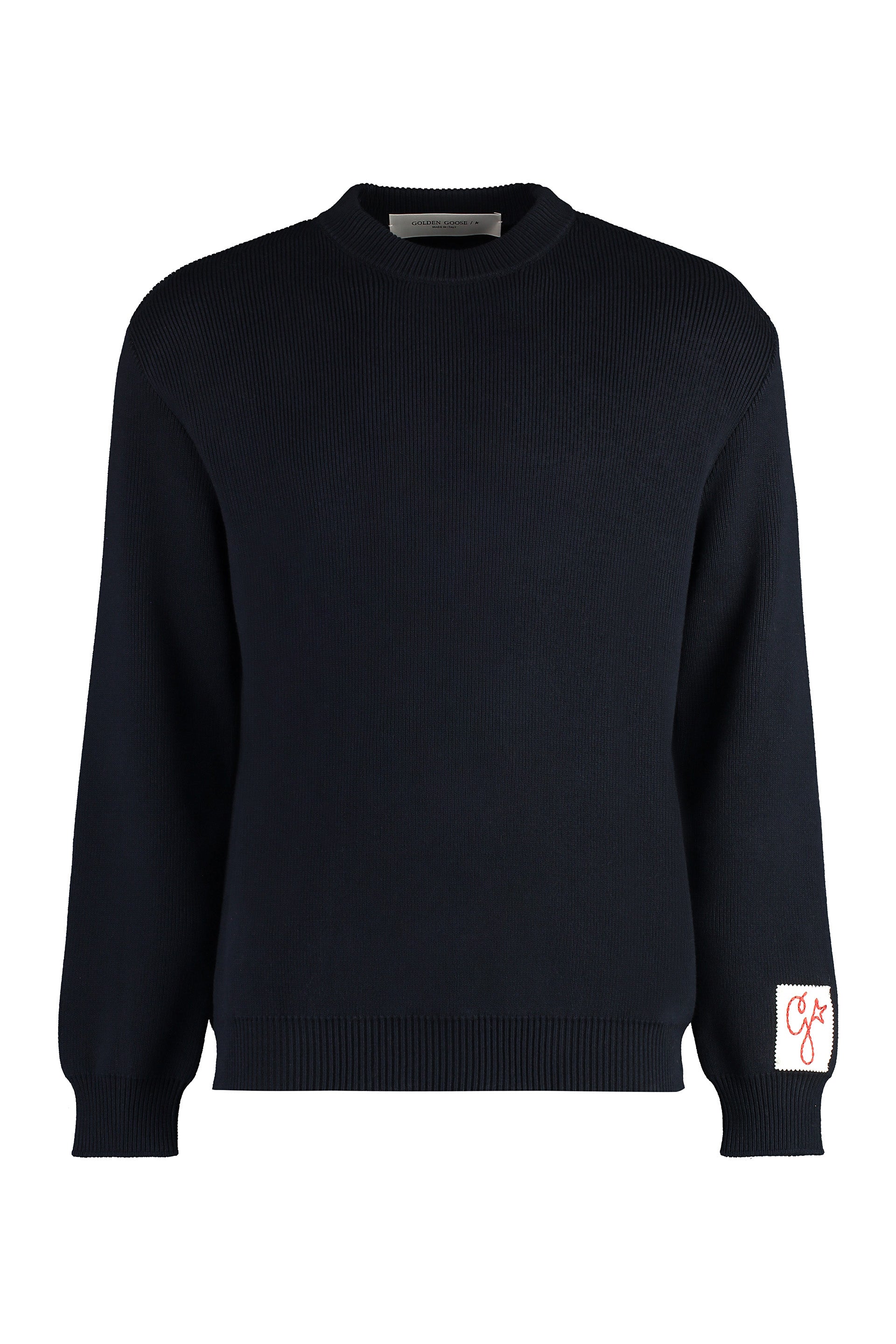 Golden Goose Maglione girocollo Davis in cotone