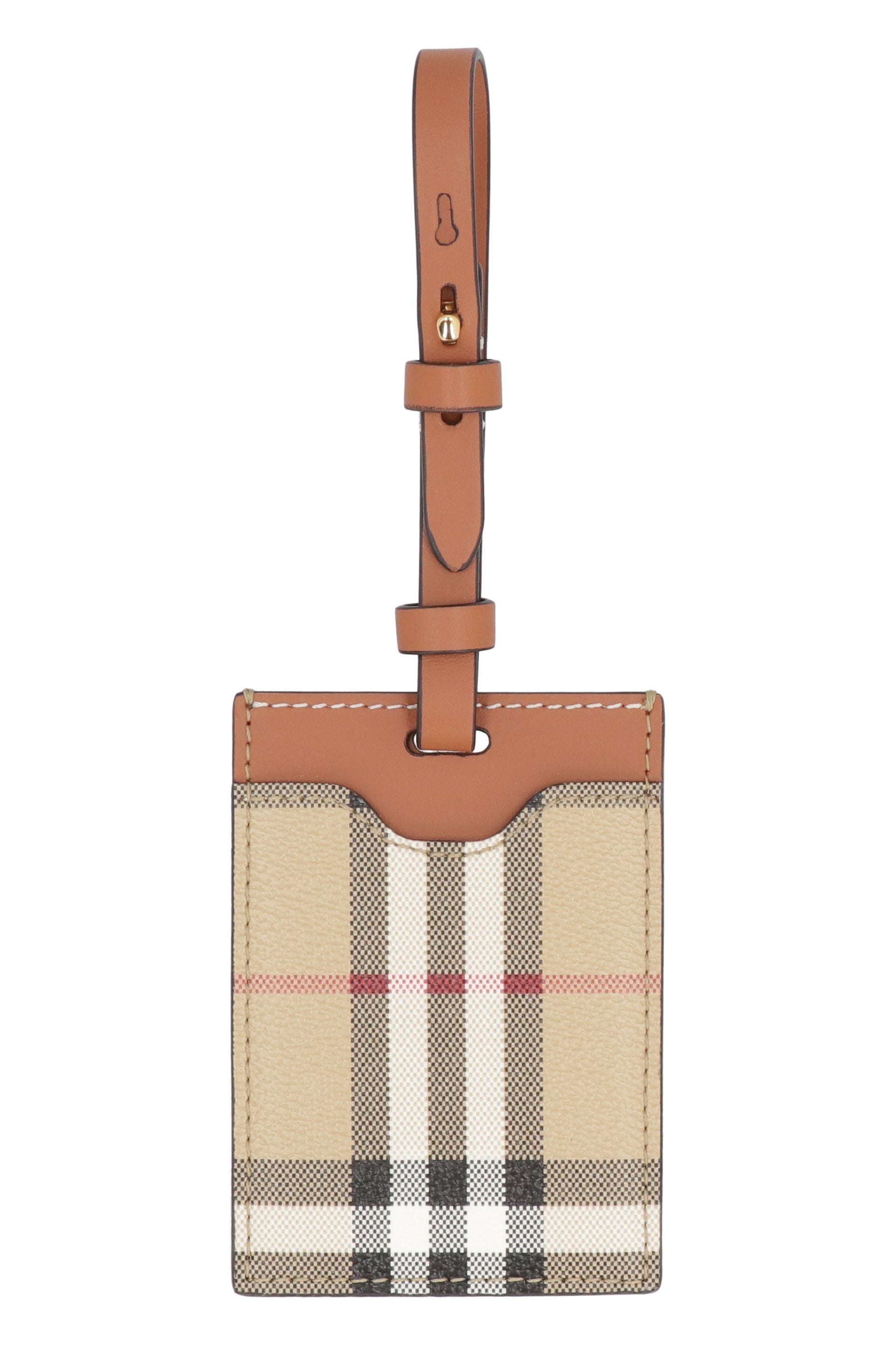 Burberry Etichetta per bagaglio in pelle