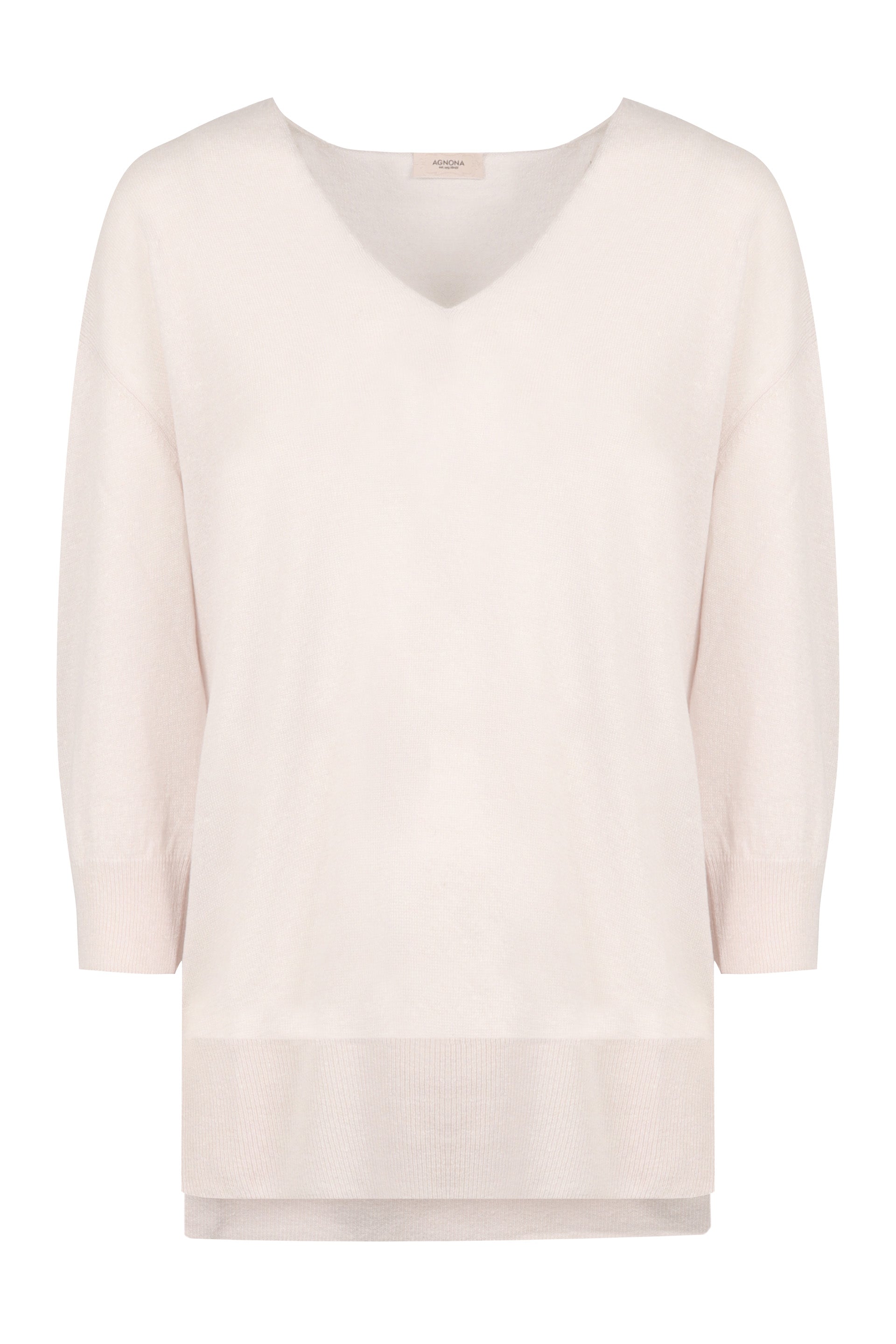 Agnona Pullover in cachemire e lino
