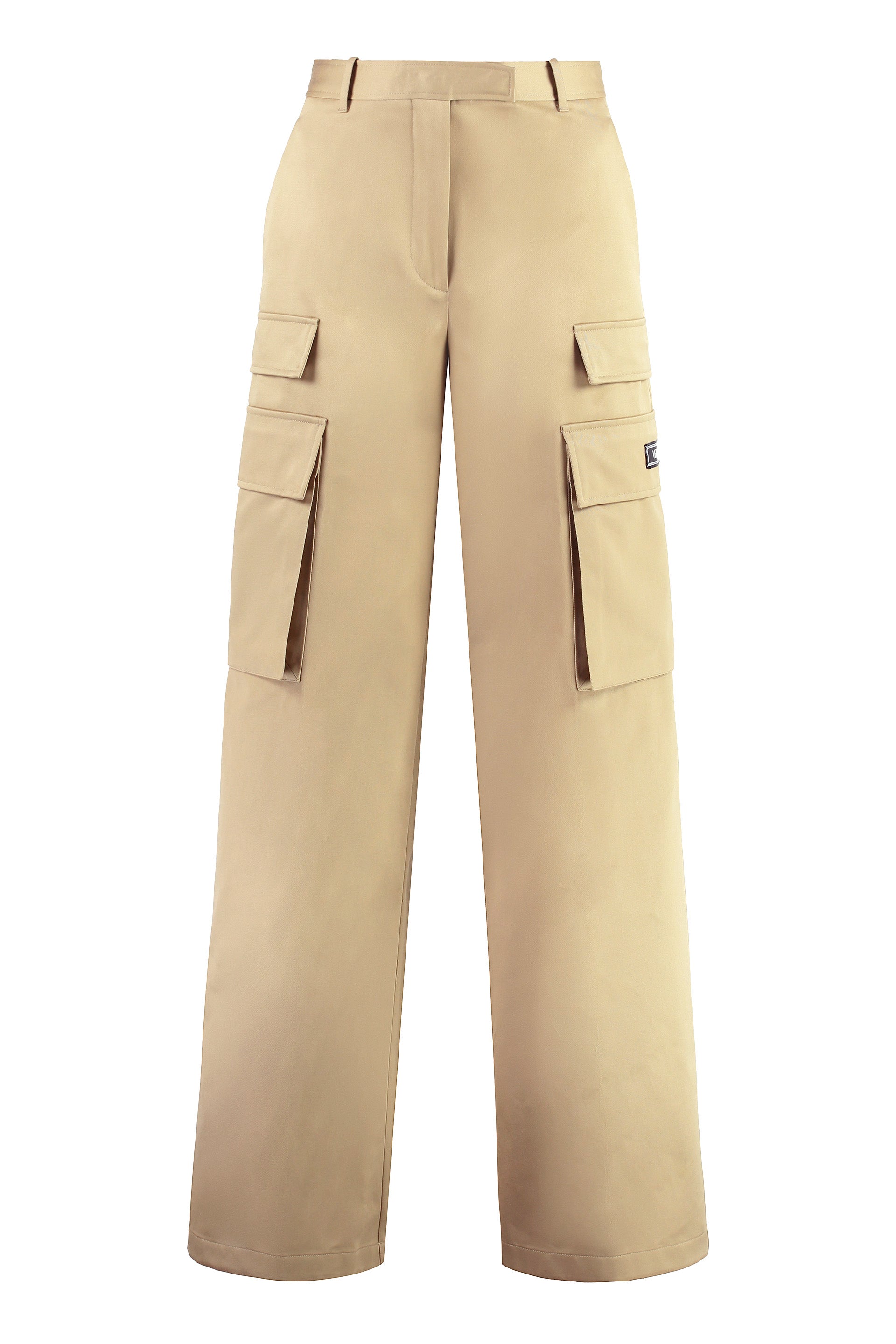Versace Pantaloni cargo in gabardine