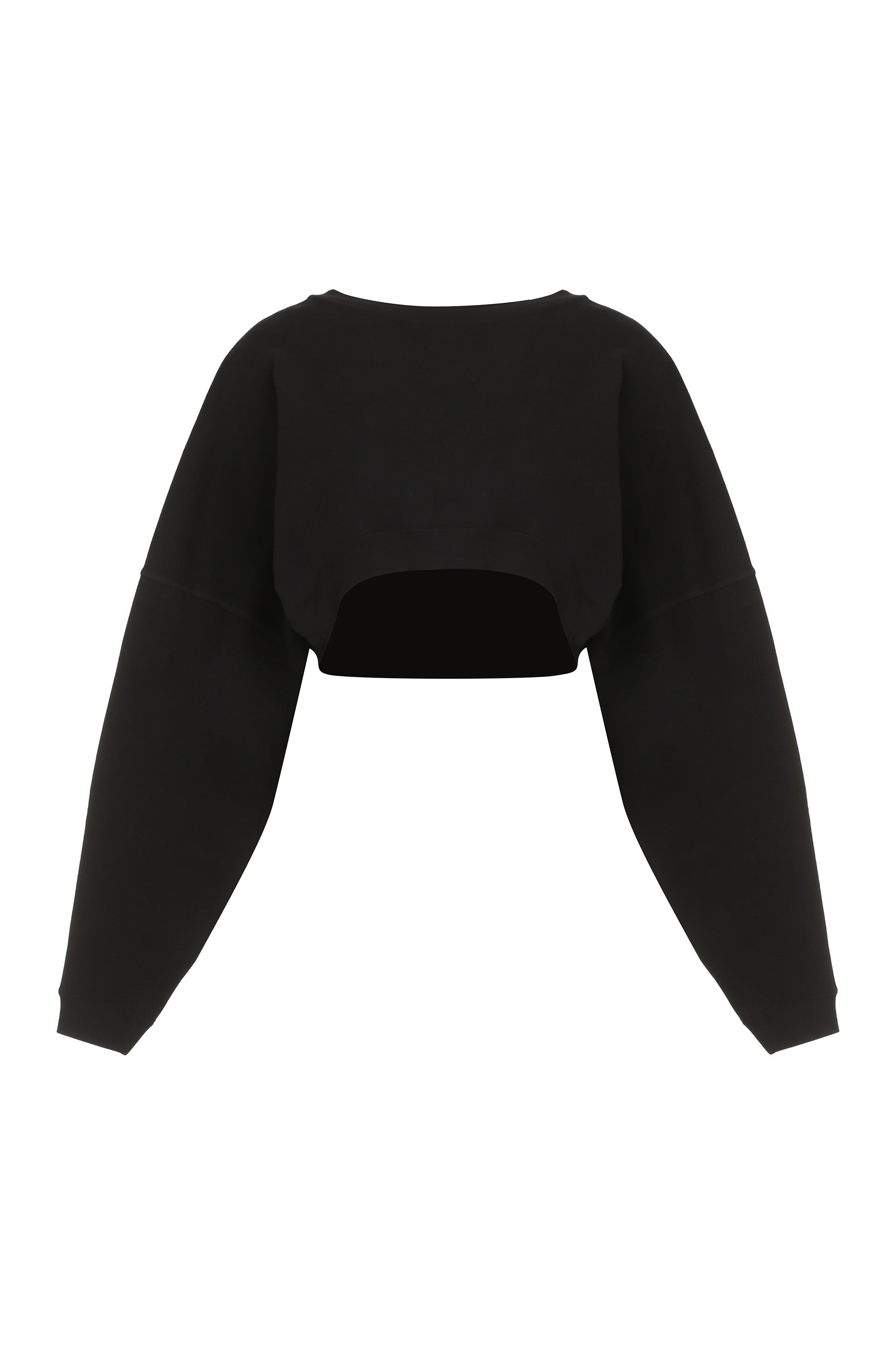 Saint Laurent Felpa girocollo in cotone