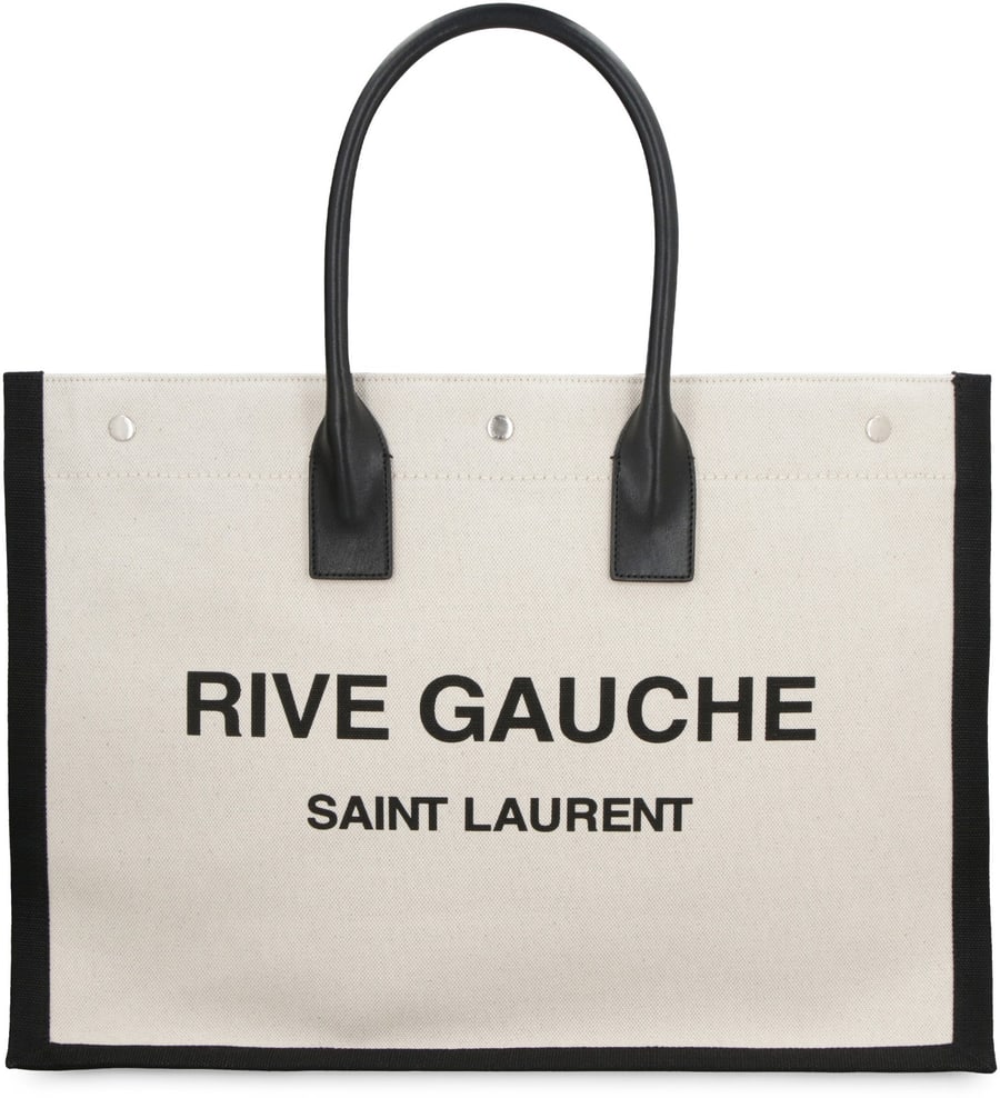 Saint Laurent Tote bag Rive Gauche in canvas