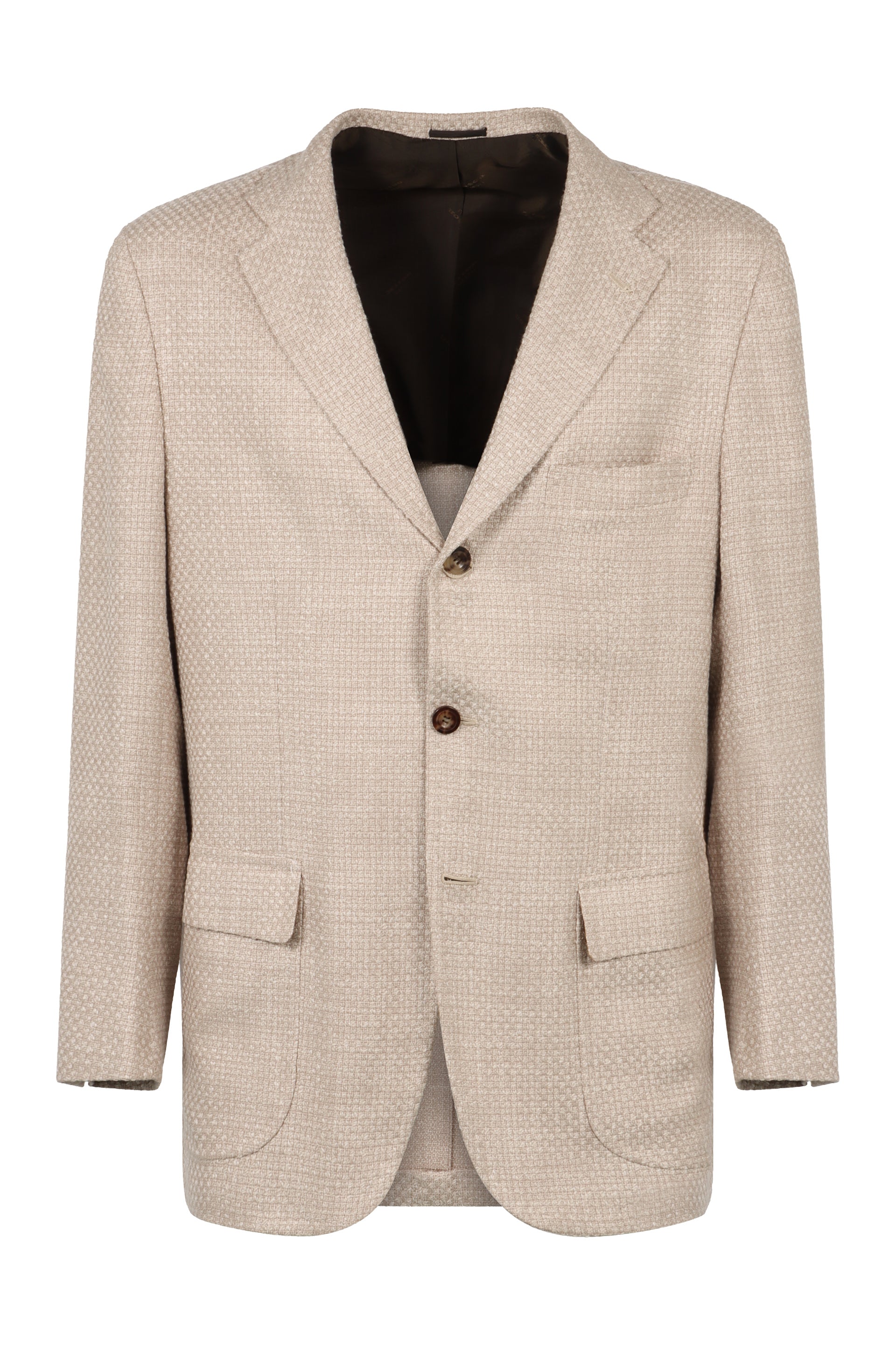 KITON Giacca monopetto in misto lana