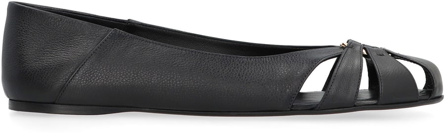 Ferragamo Ballerine in pelle
