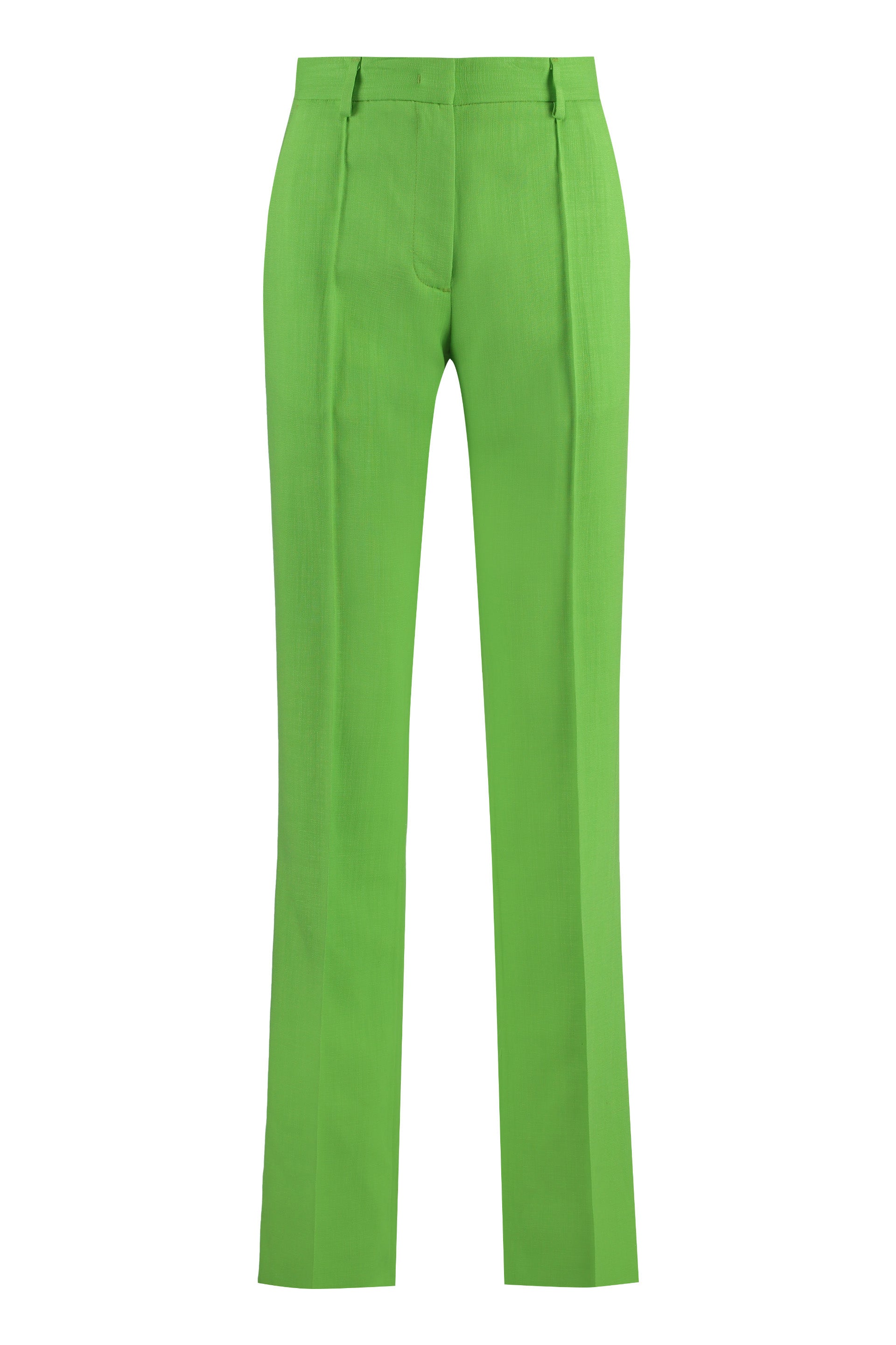 MSGM Pantaloni flared in viscosa