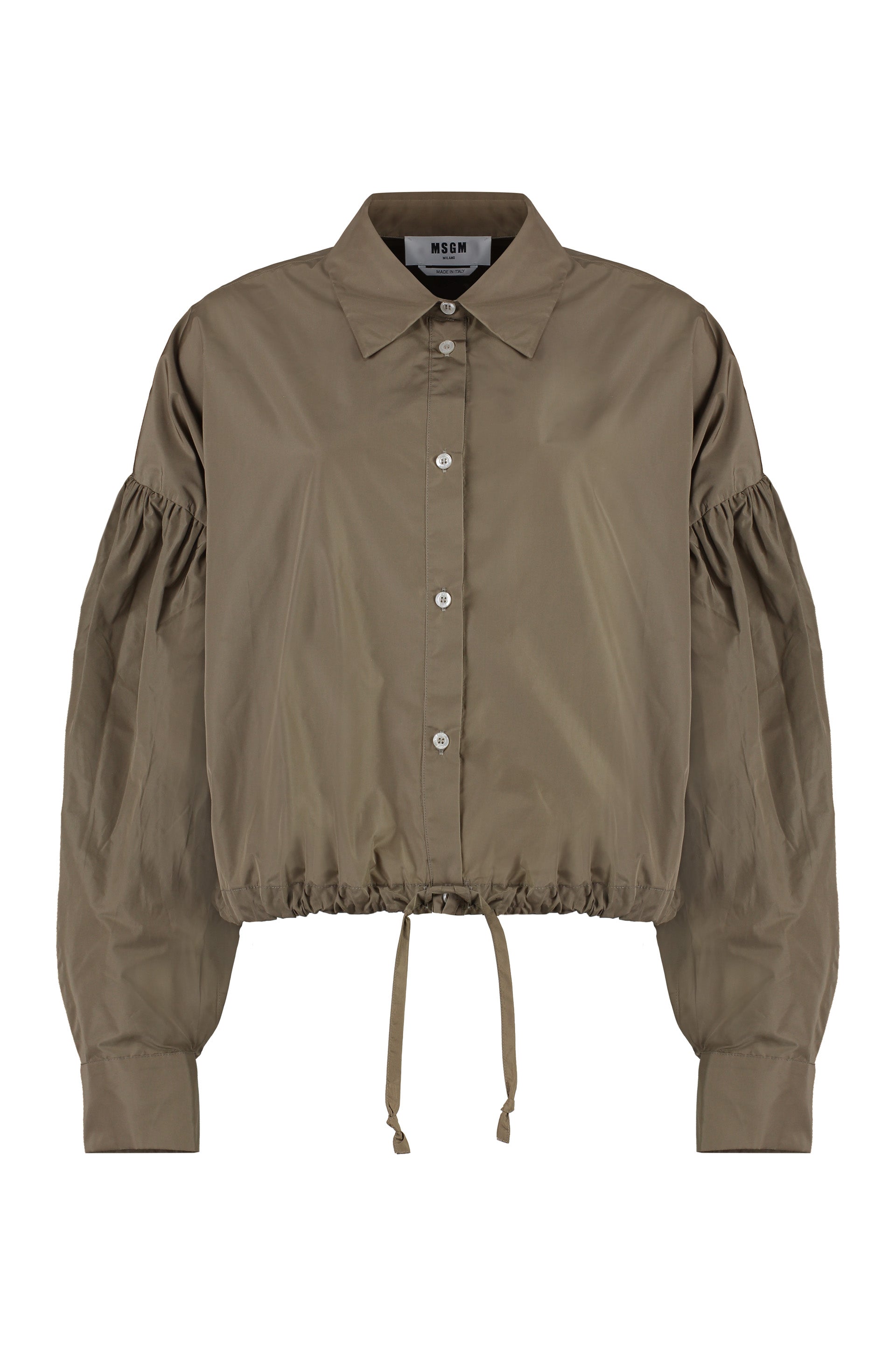 MSGM Camicia in taffetà