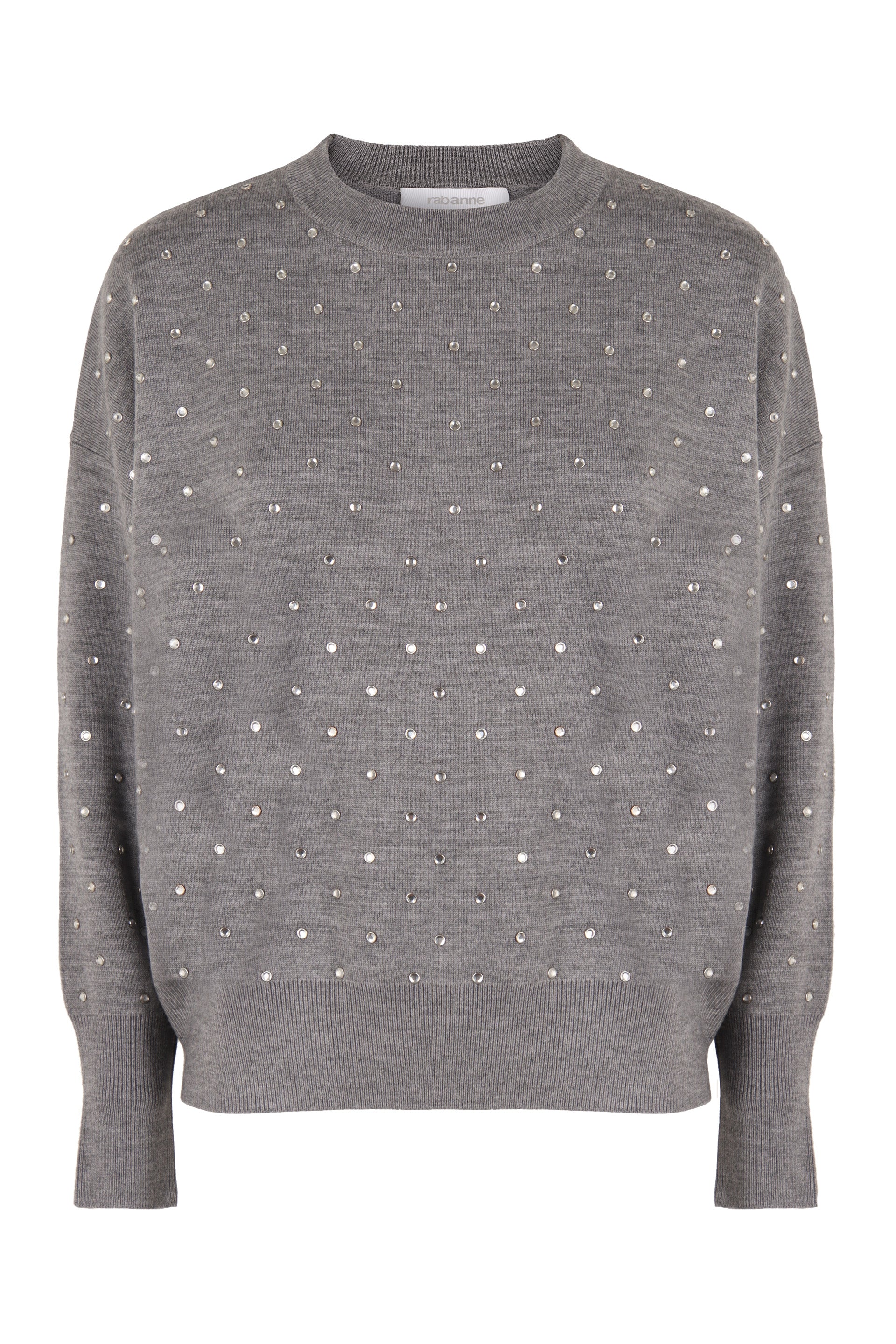 Rabanne Maglione girocollo in lana