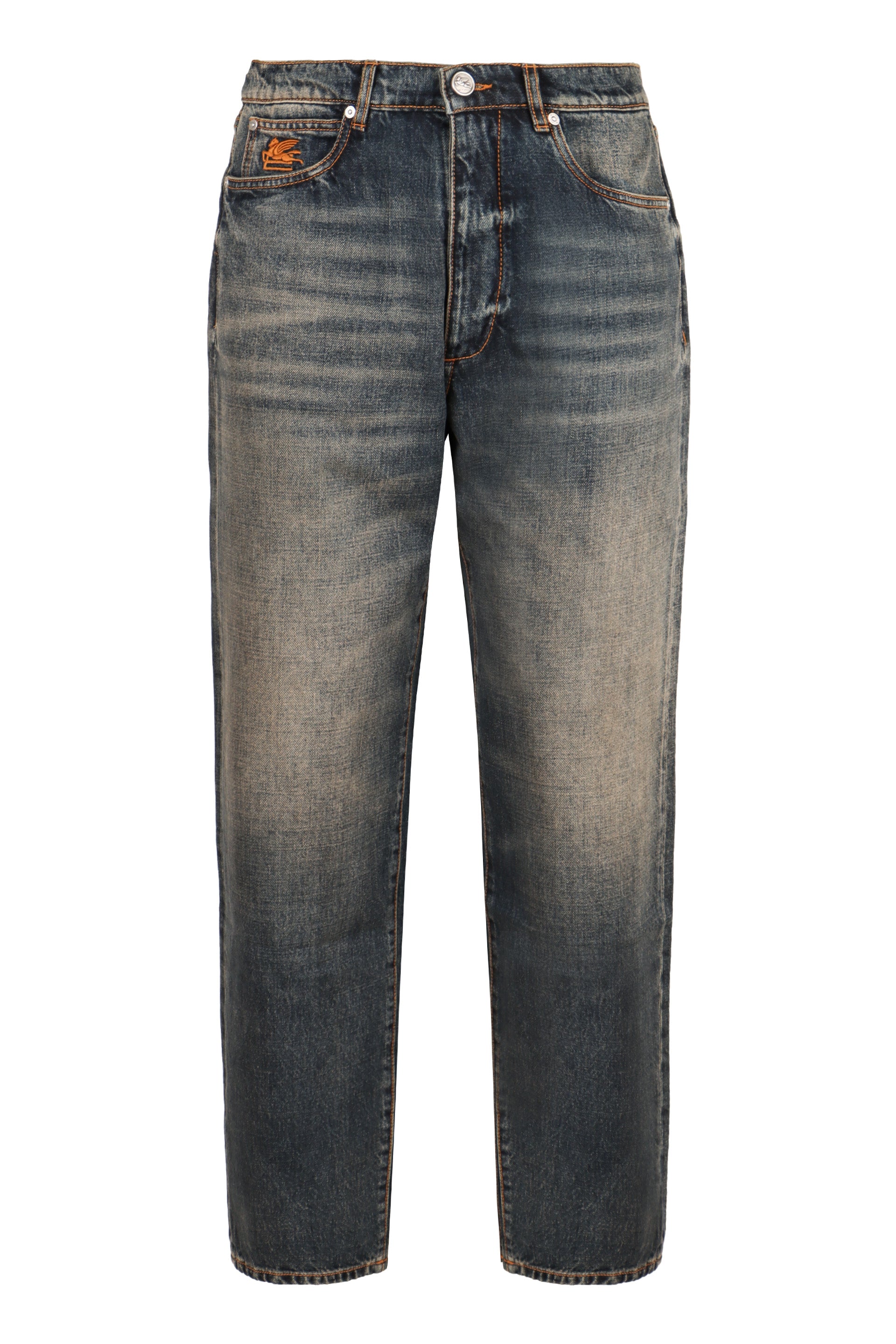 Etro Jeans straight leg a 5 tasche