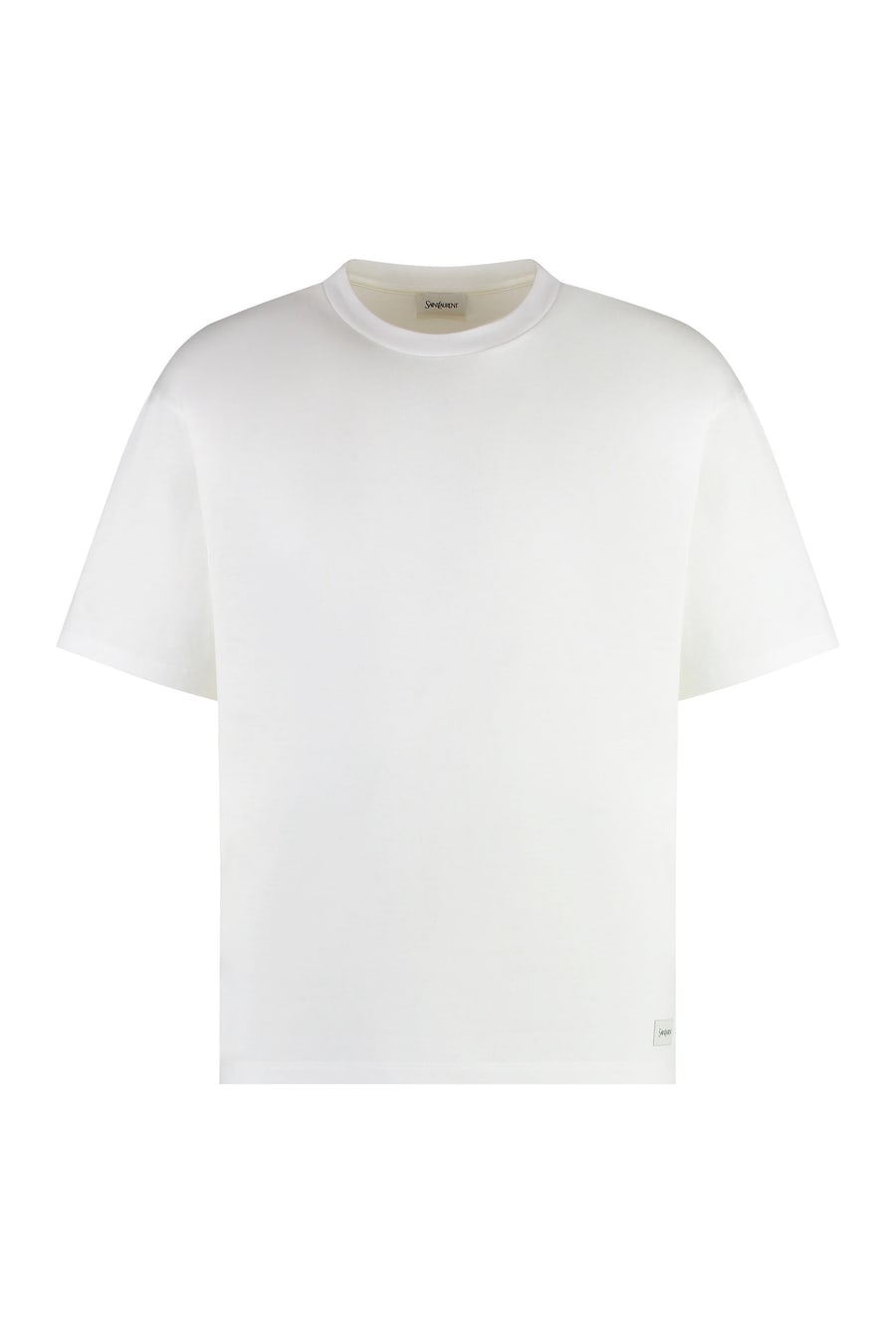 Saint Laurent T-shirt girocollo in cotone
