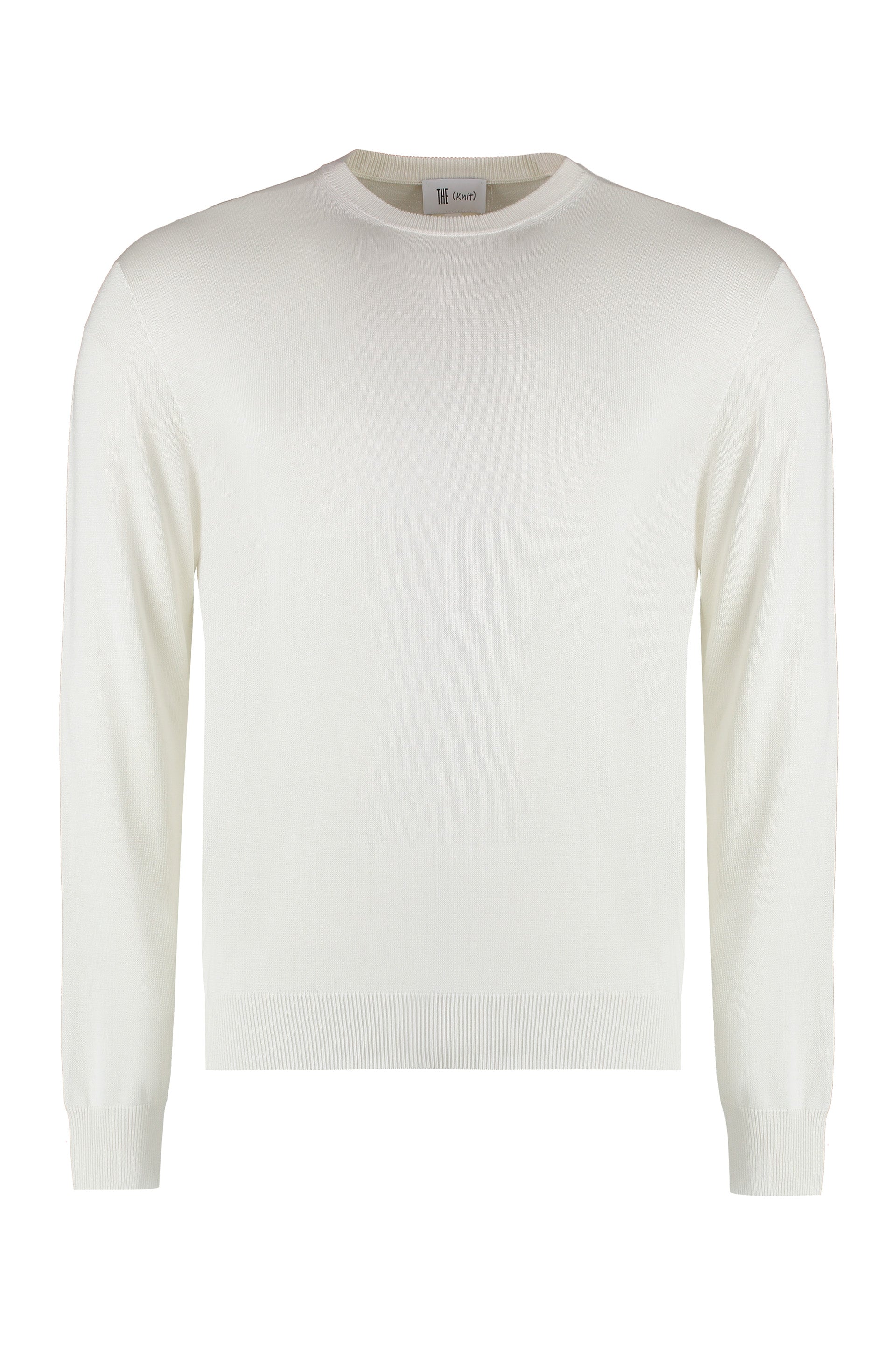 THE (Alphabet) THE (Knit) - Pullover in seta e cotone