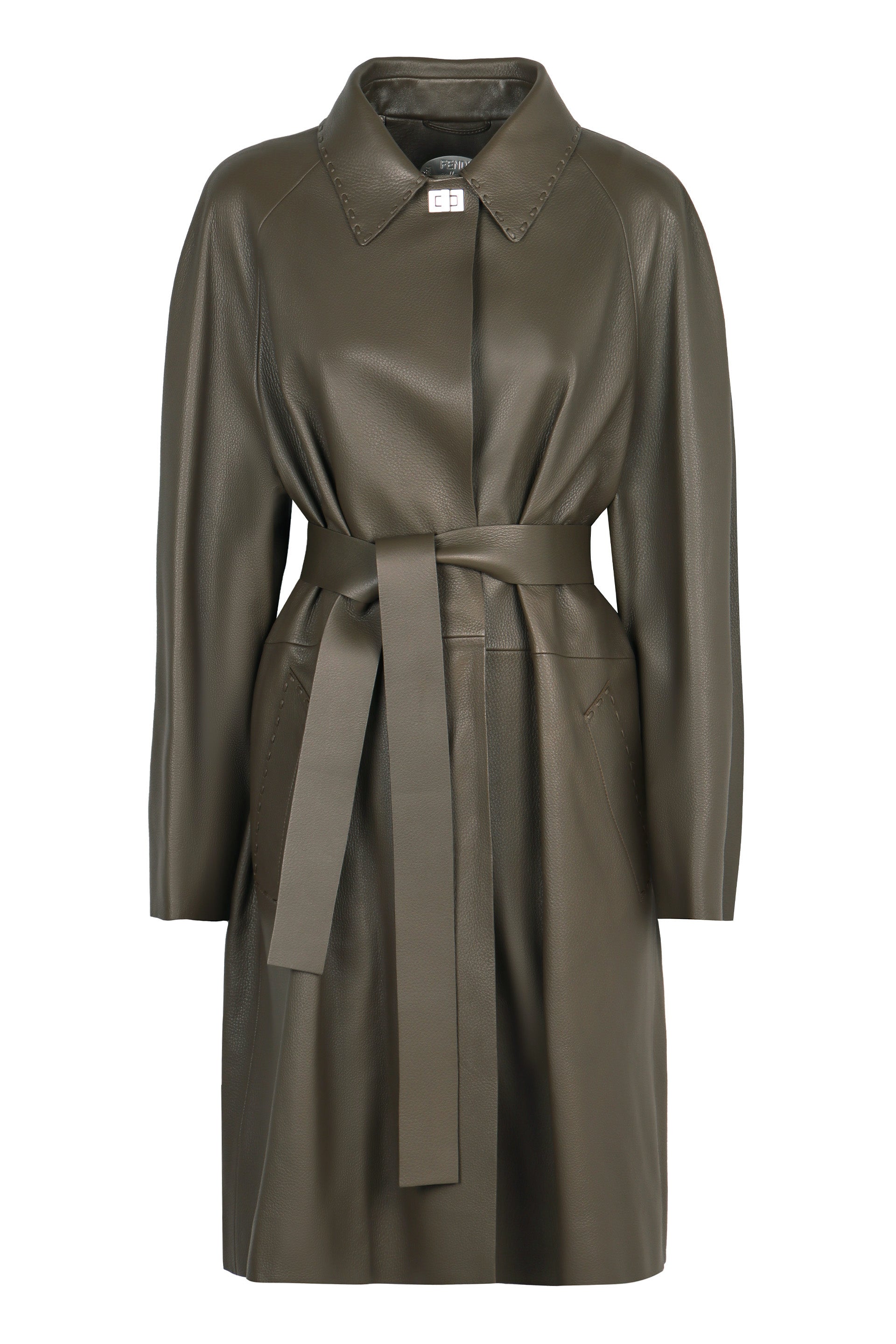 Fendi Giacca in pelle