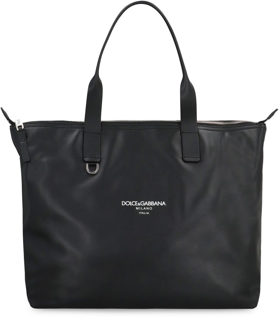 Dolce & Gabbana Shopping bag Media in pelle