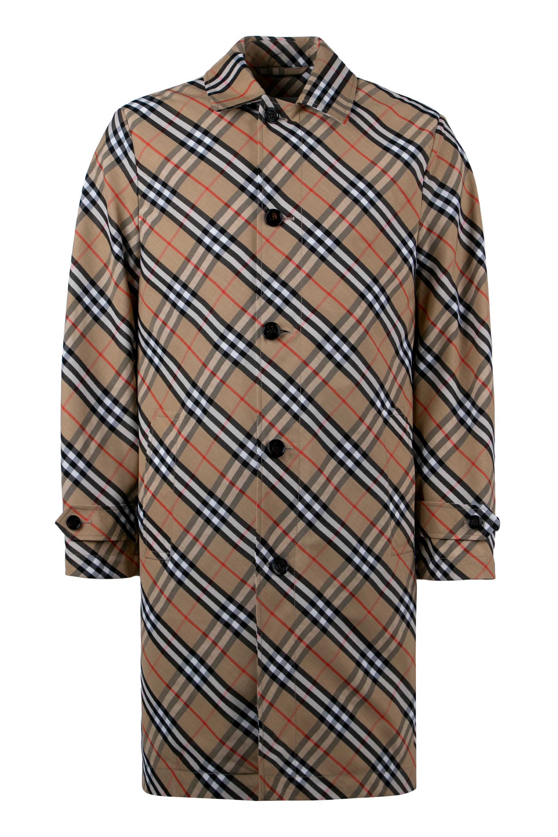 Burberry Car coat in motivo check