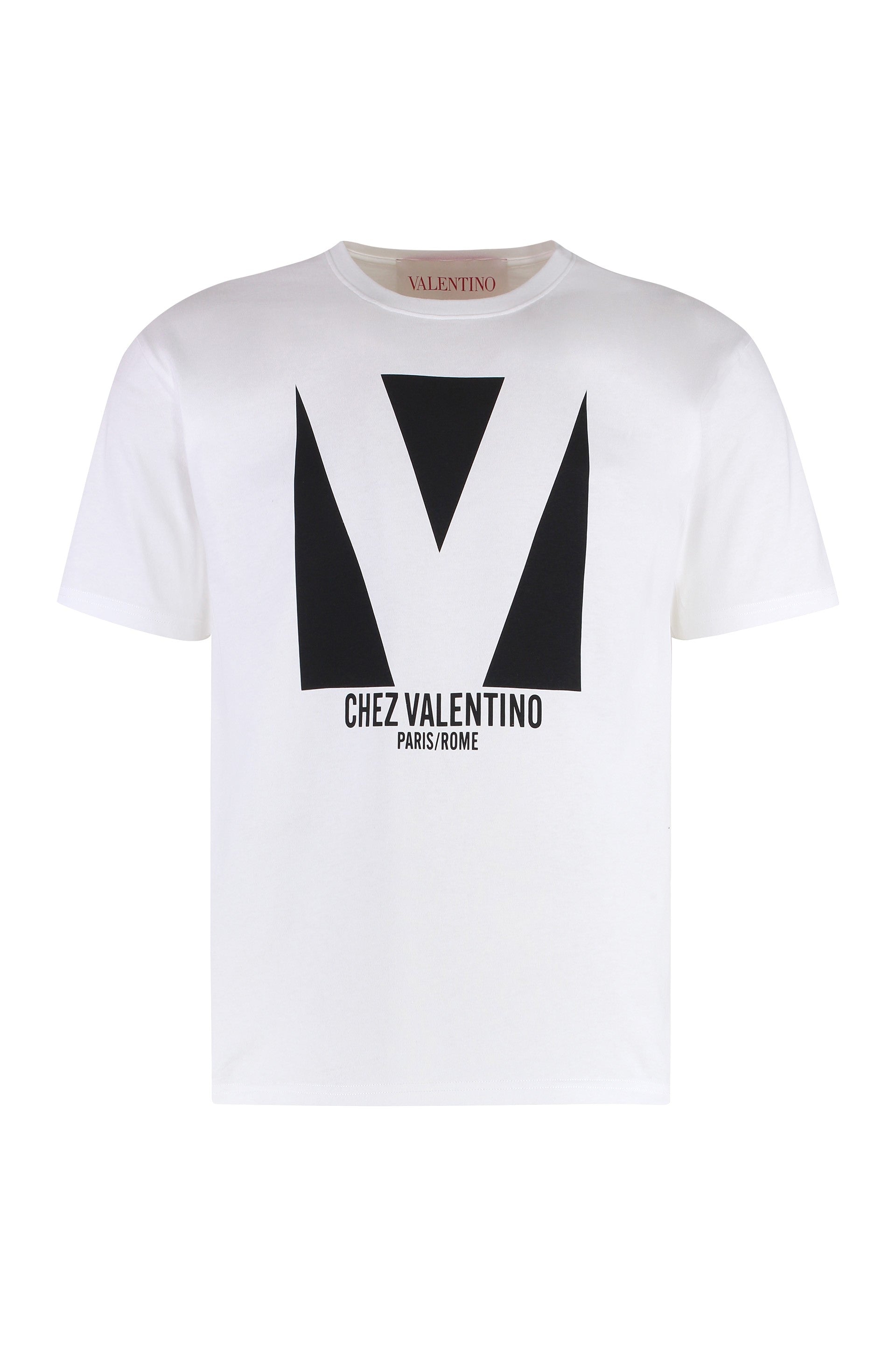 Valentino Garavani T-shirt girocollo in cotone