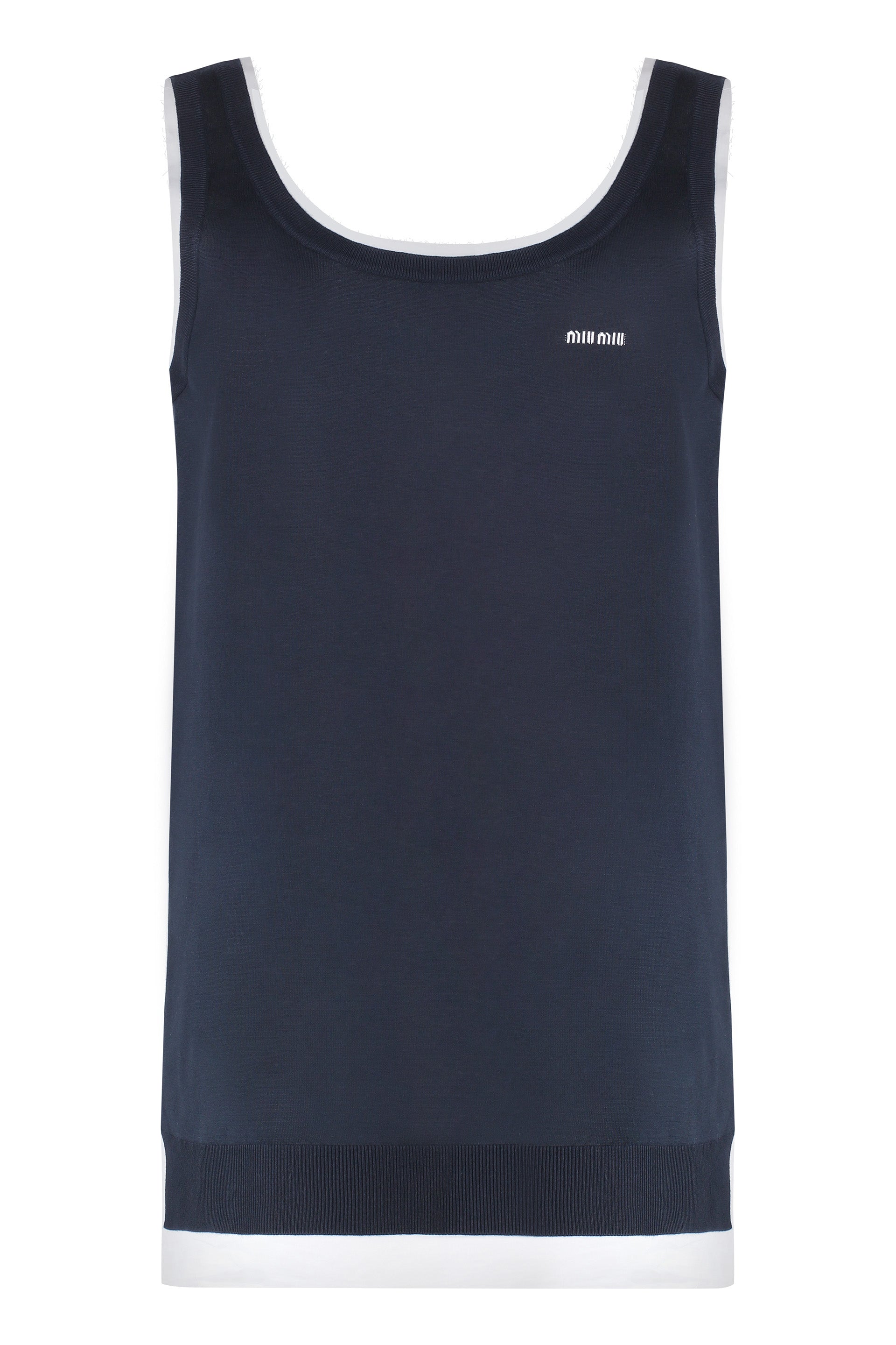 Miu Miu Mini abito in maglia seta