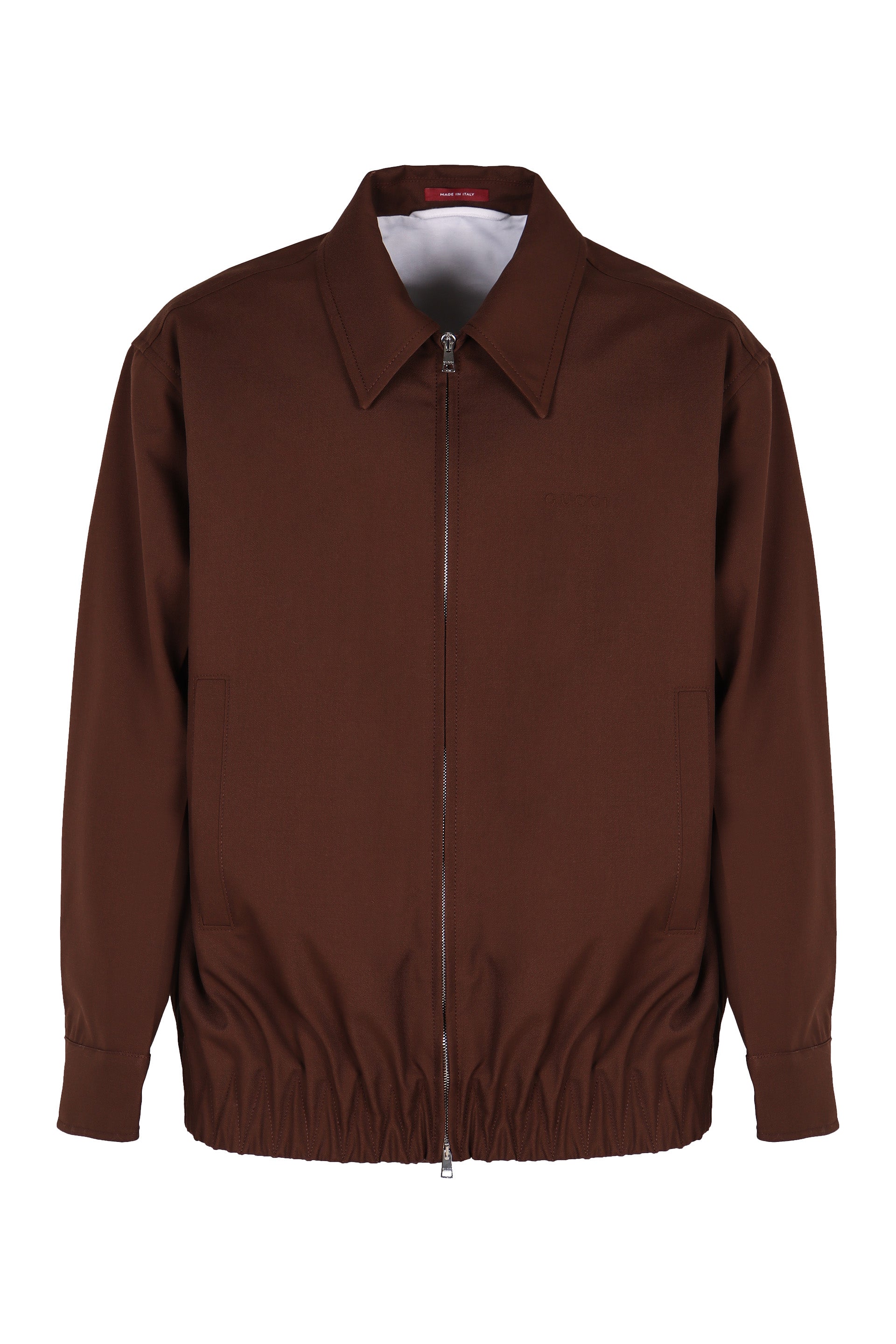Gucci Giacca taglio bomber in lana