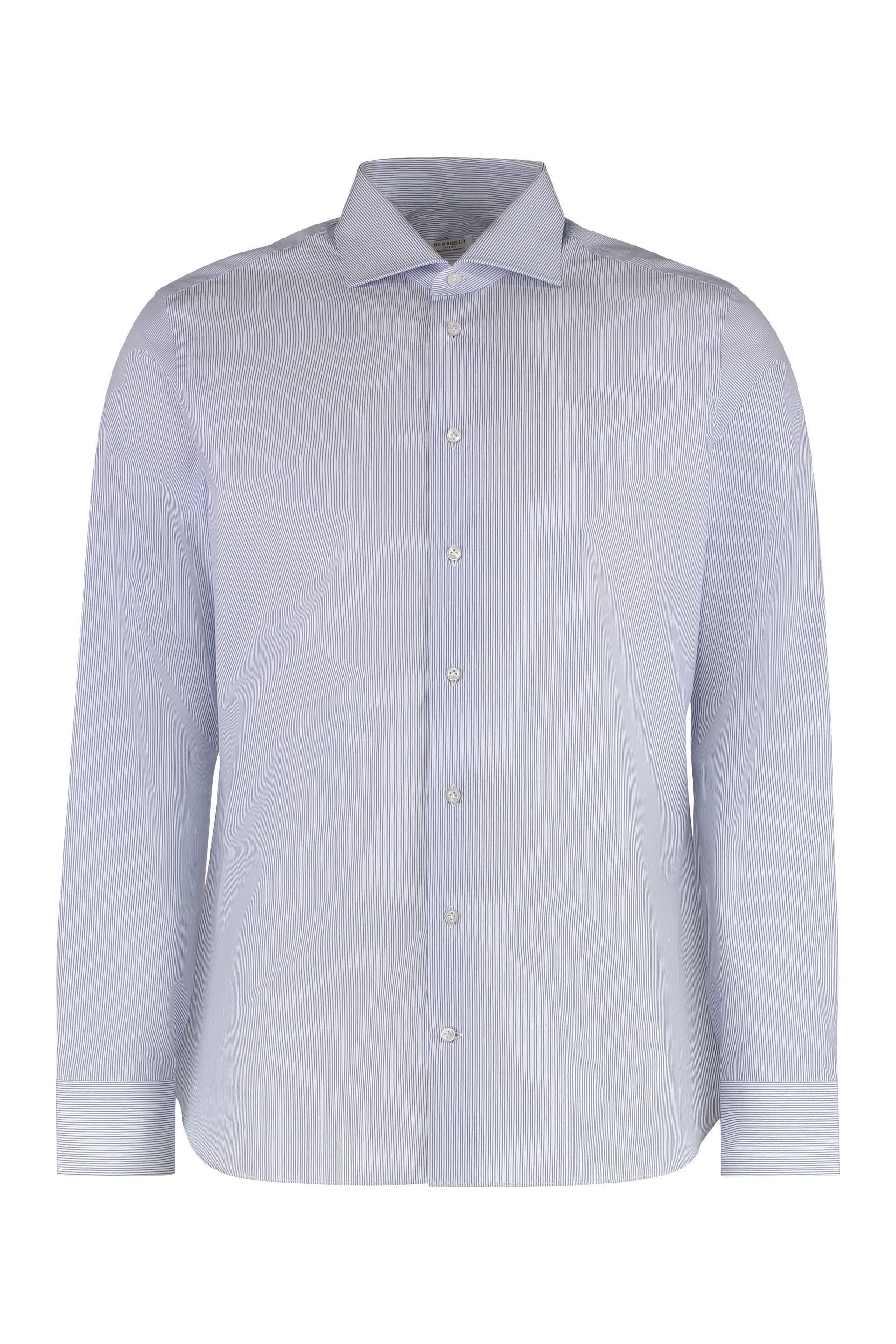 Borriello Napoli Camicia in popeline di cotone
