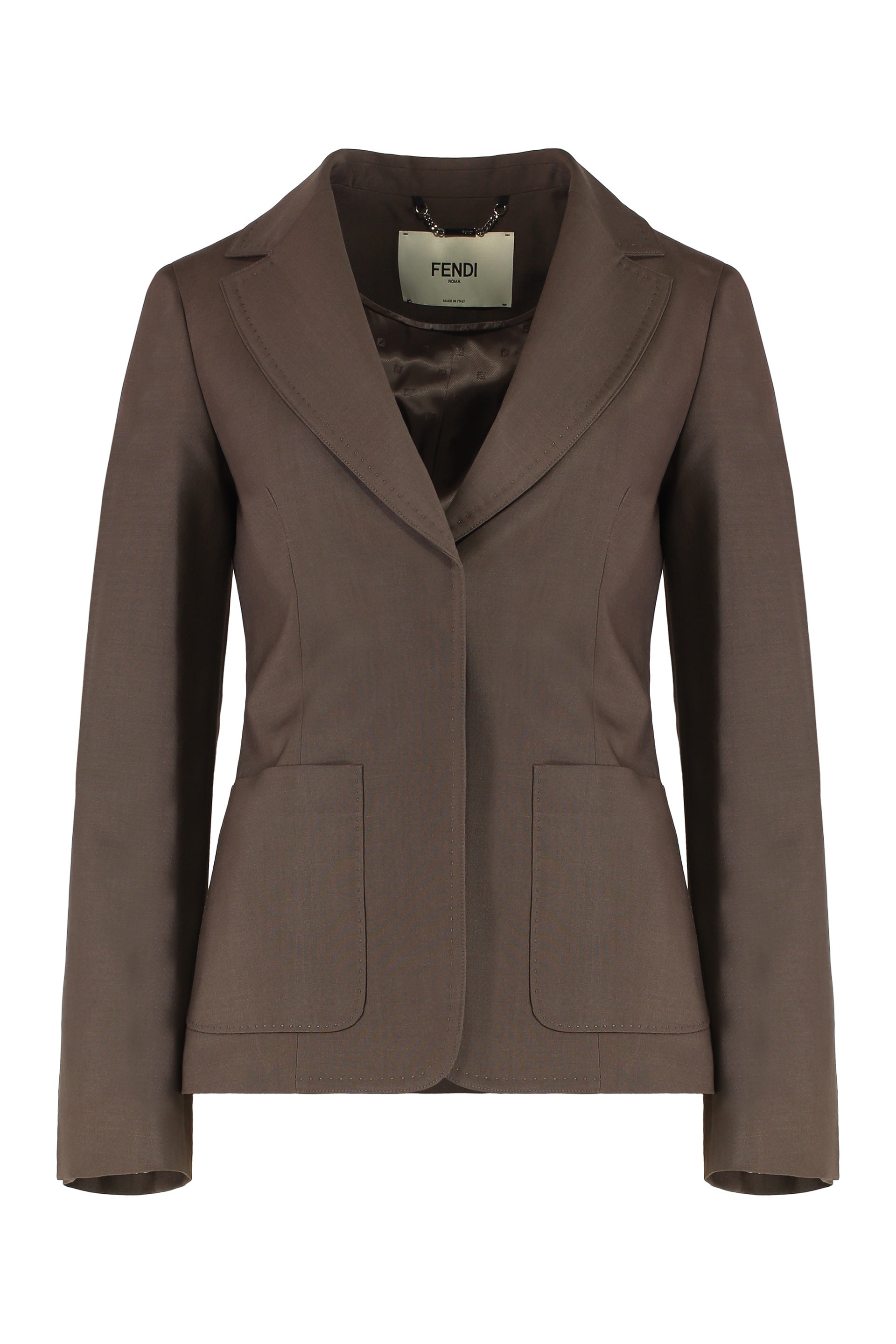 Fendi Blazer in lana e mohair