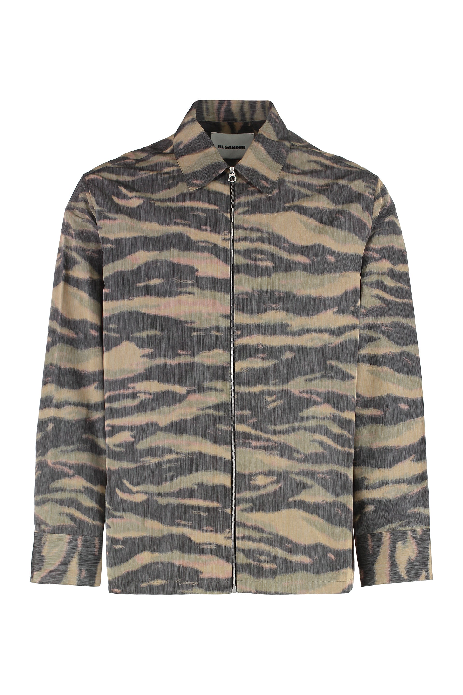 Jil Sander Overshirt in misto seta