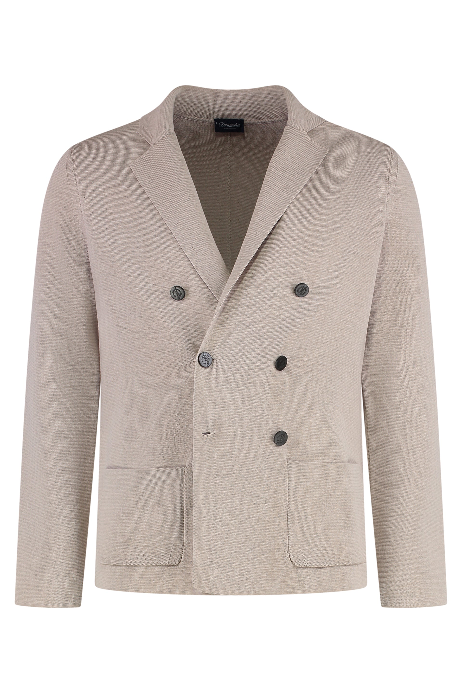 Drumohr Blazer in maglia di cotone