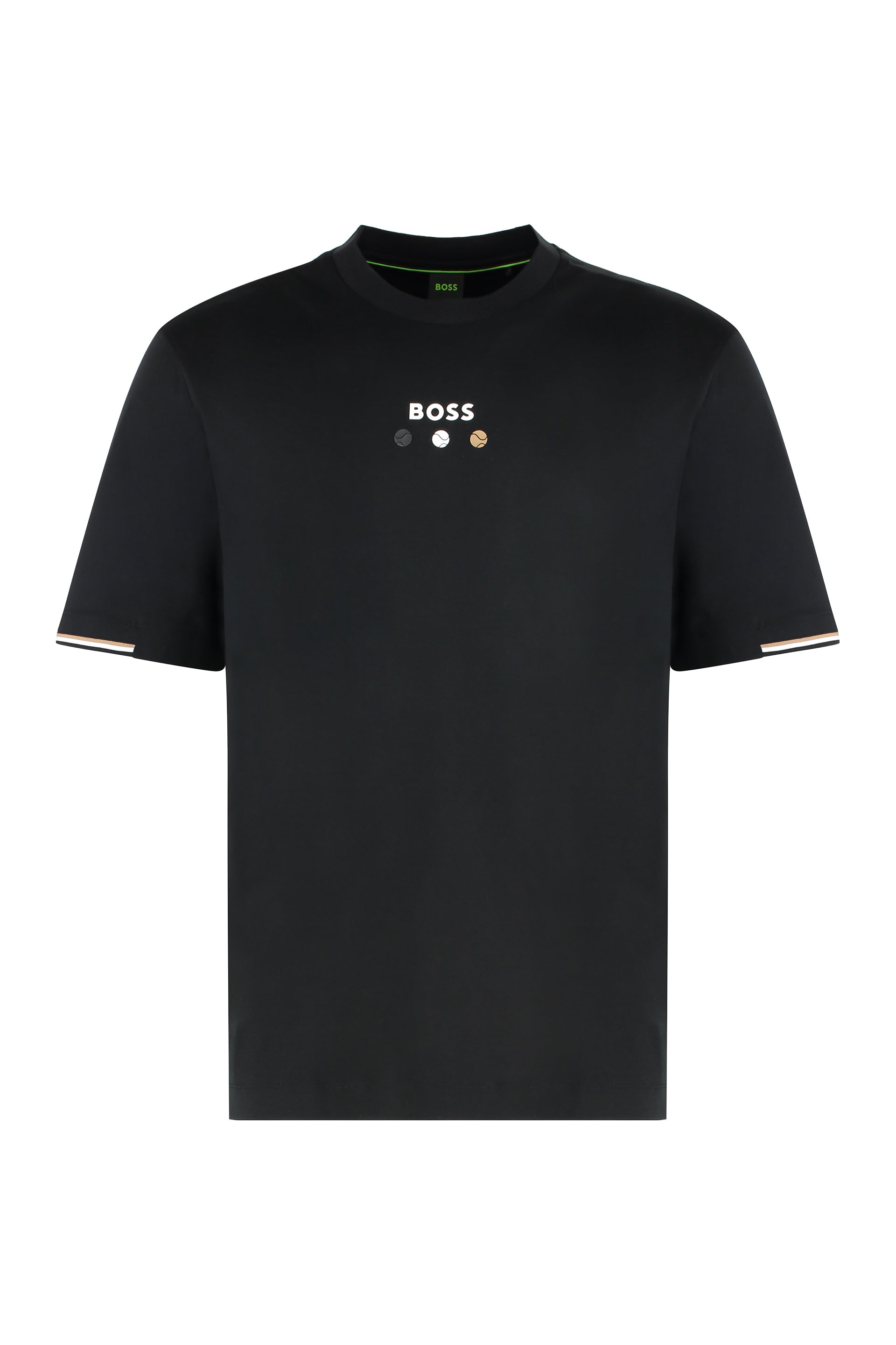 Boss T-shirt girocollo in cotone