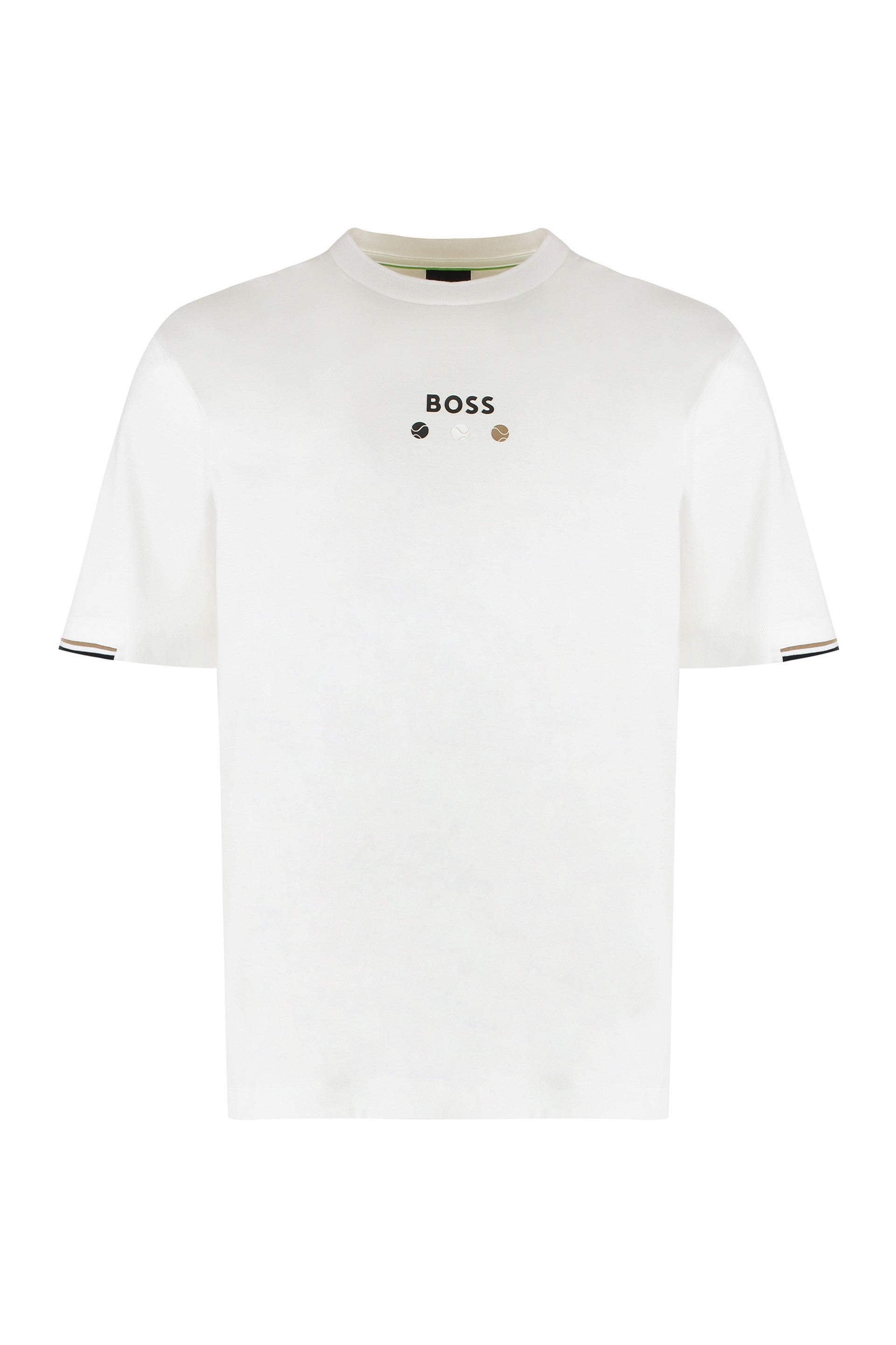 Boss T-shirt girocollo in cotone