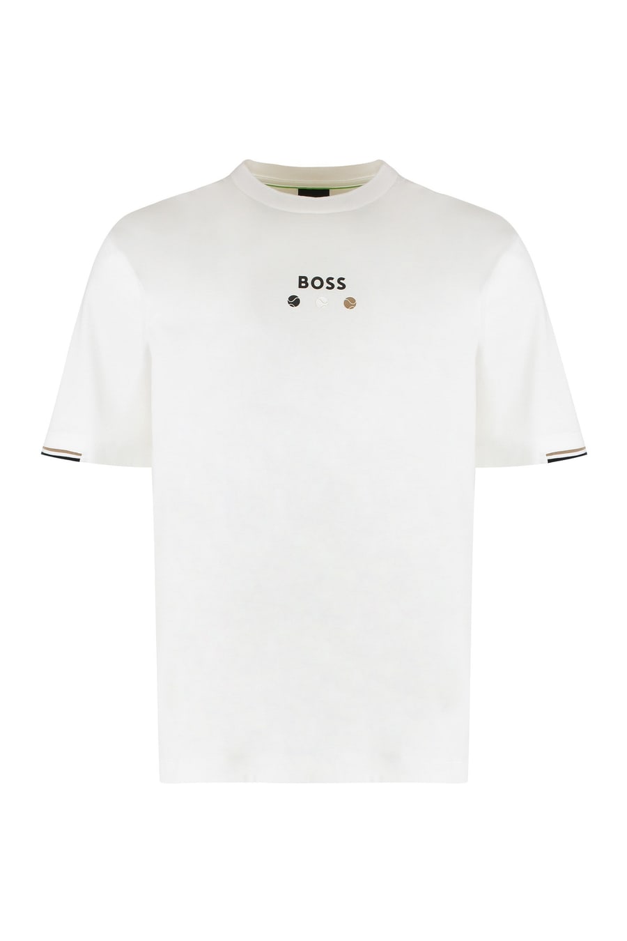 Boss T-shirt girocollo in cotone