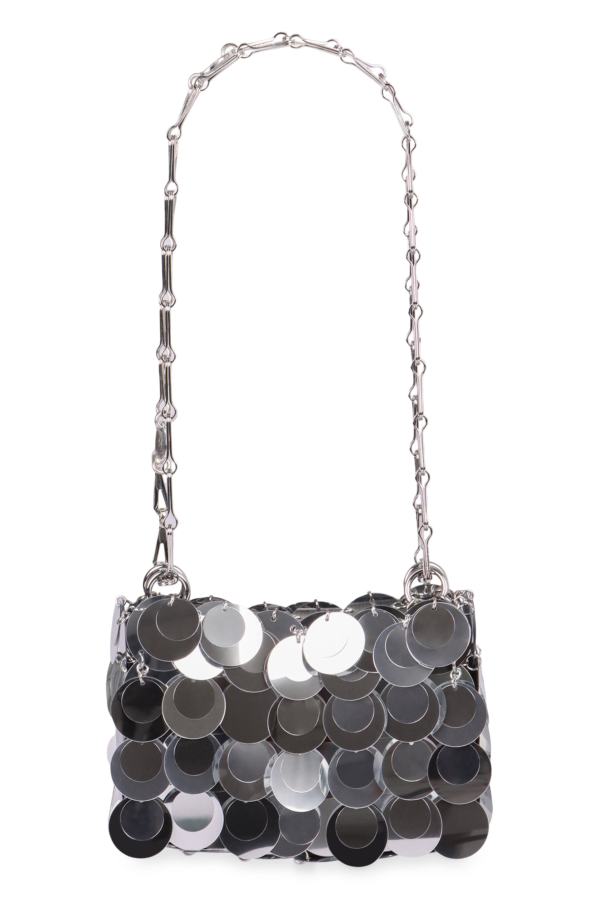 Rabanne Borsa a spalla Nano Sparkles Discs