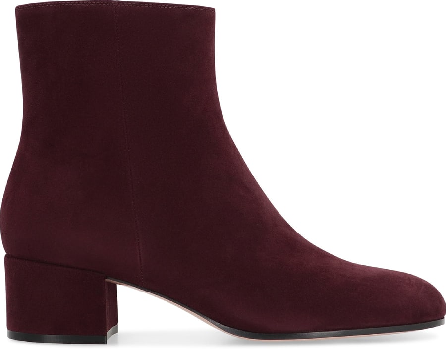Gianvito Rossi Stivaletti Joelle in pelle scamosciata
