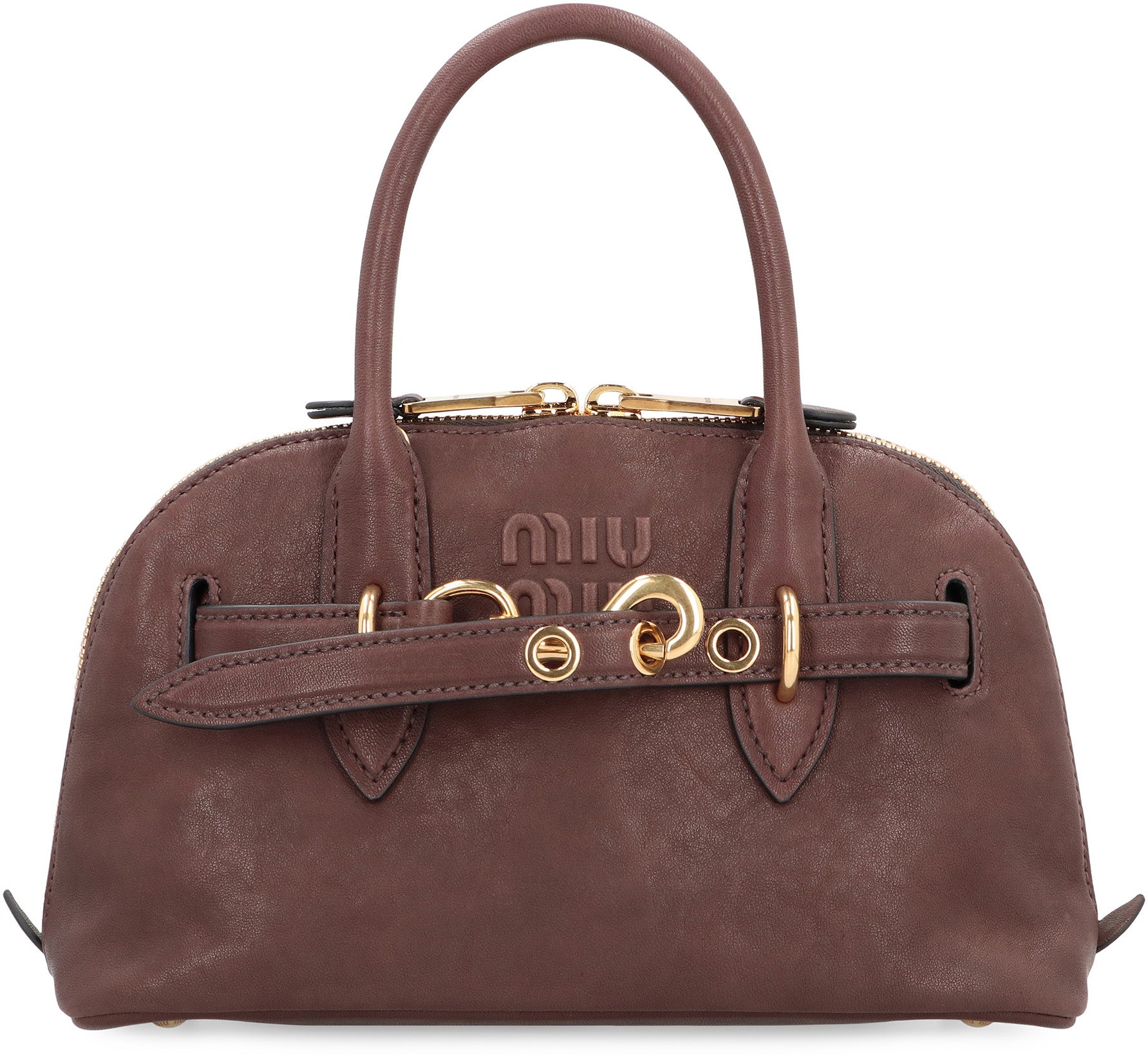 Miu Miu Borsa a mano Aventure Small in pelle