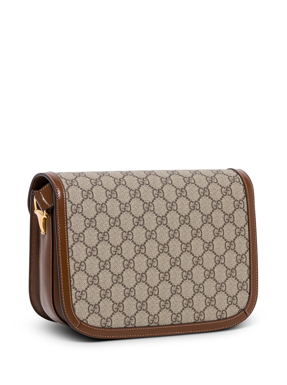 Gucci Borsa a Spalla Horsebit 1955 in Tessuto GG Supreme, view 2
