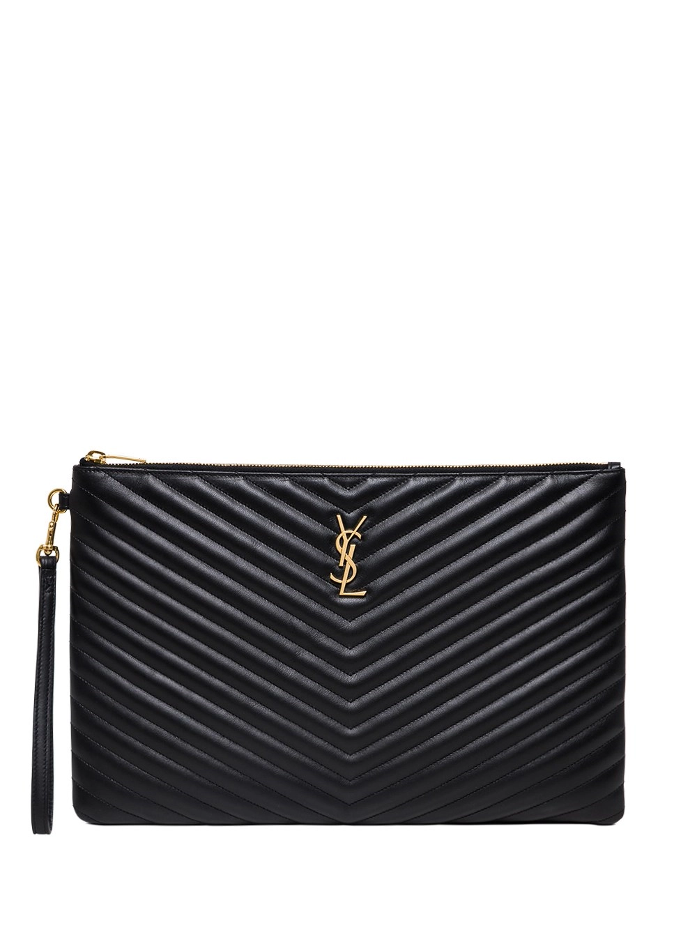 Saint Laurent DOCUMENT HOLDER CUIR SOUPLE MATELASSE