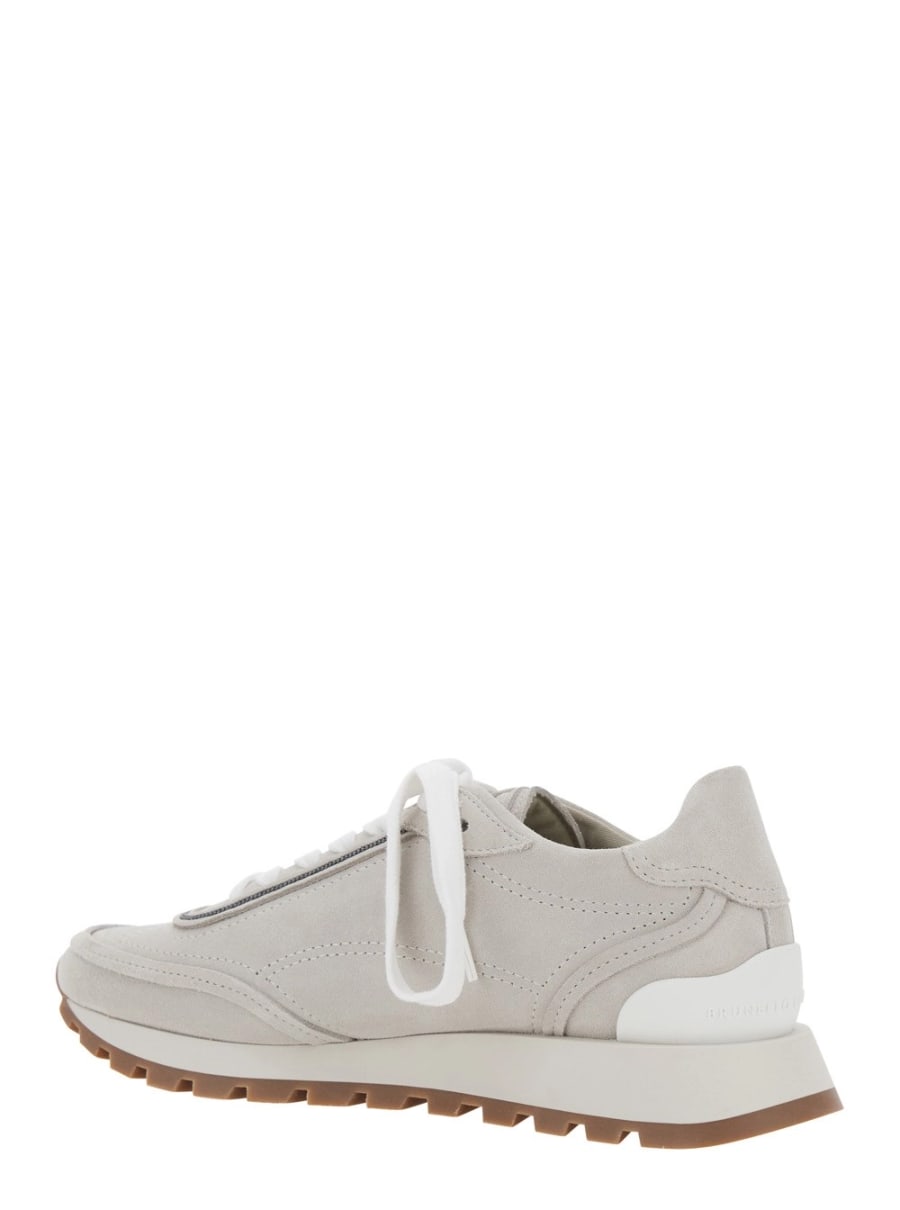 Brunello Cucinelli SNEAKER SUEDE, view 3