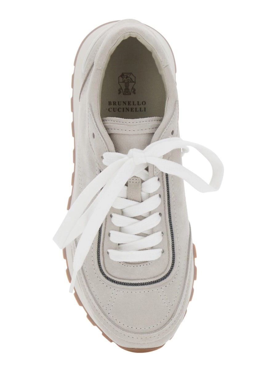 Brunello Cucinelli SNEAKER SUEDE, view 4