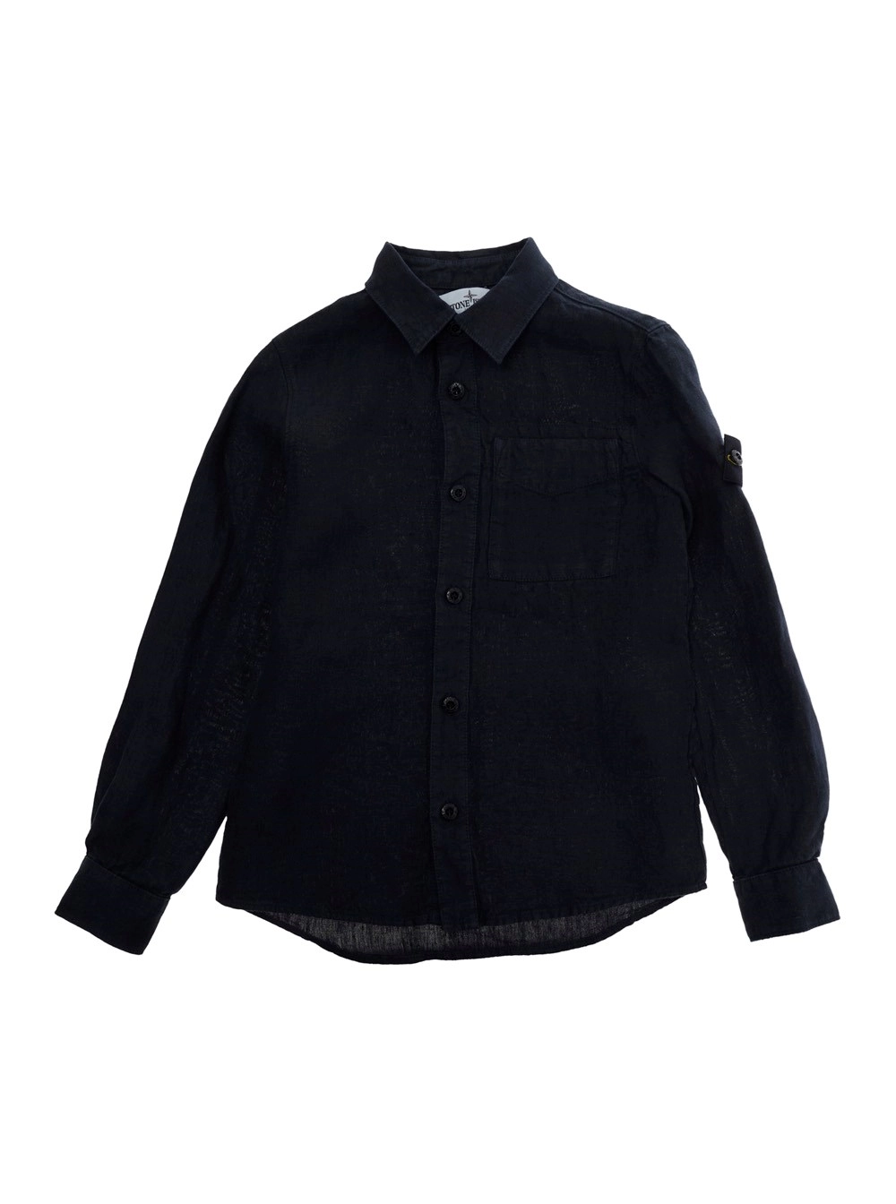 Stone island kids L1S161100003S0145V0020 Blu Camicia in Lino Uomo