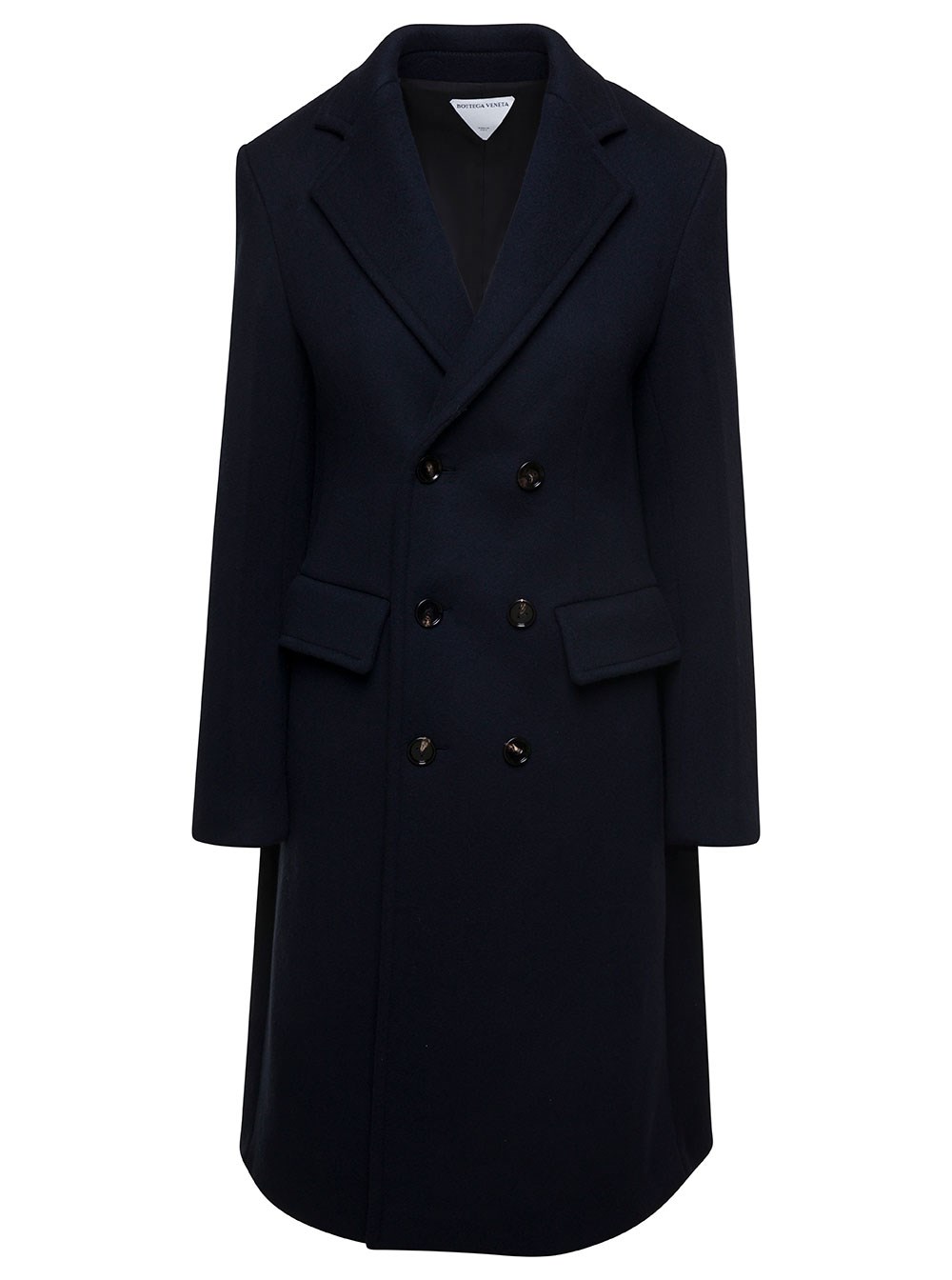 Bottega Veneta DOUBLE WOOL CASHMERE CAPE COAT