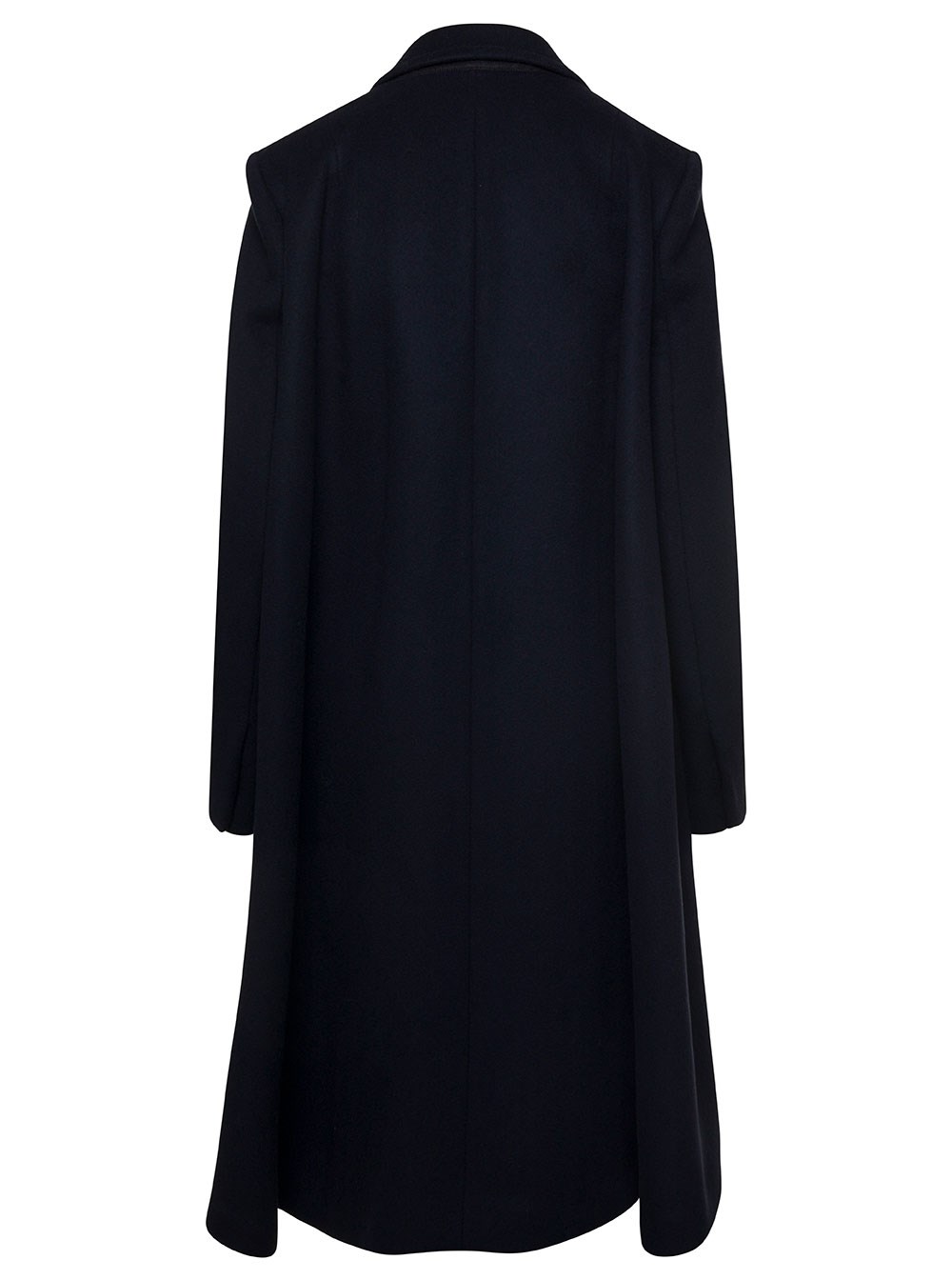 Bottega Veneta DOUBLE WOOL CASHMERE CAPE COAT, view 2