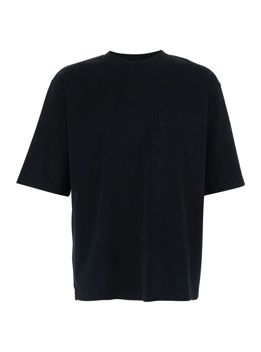 Dsquared2 T-Shirt con Logo Lettering sul Retro in Cotone Nera Uomo