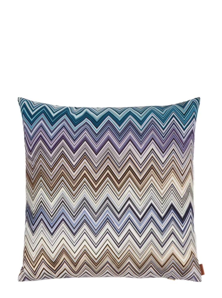 Missoni home Cuscino JARRIS con motivo zigzag in tessuto tecnico multicolore unisex