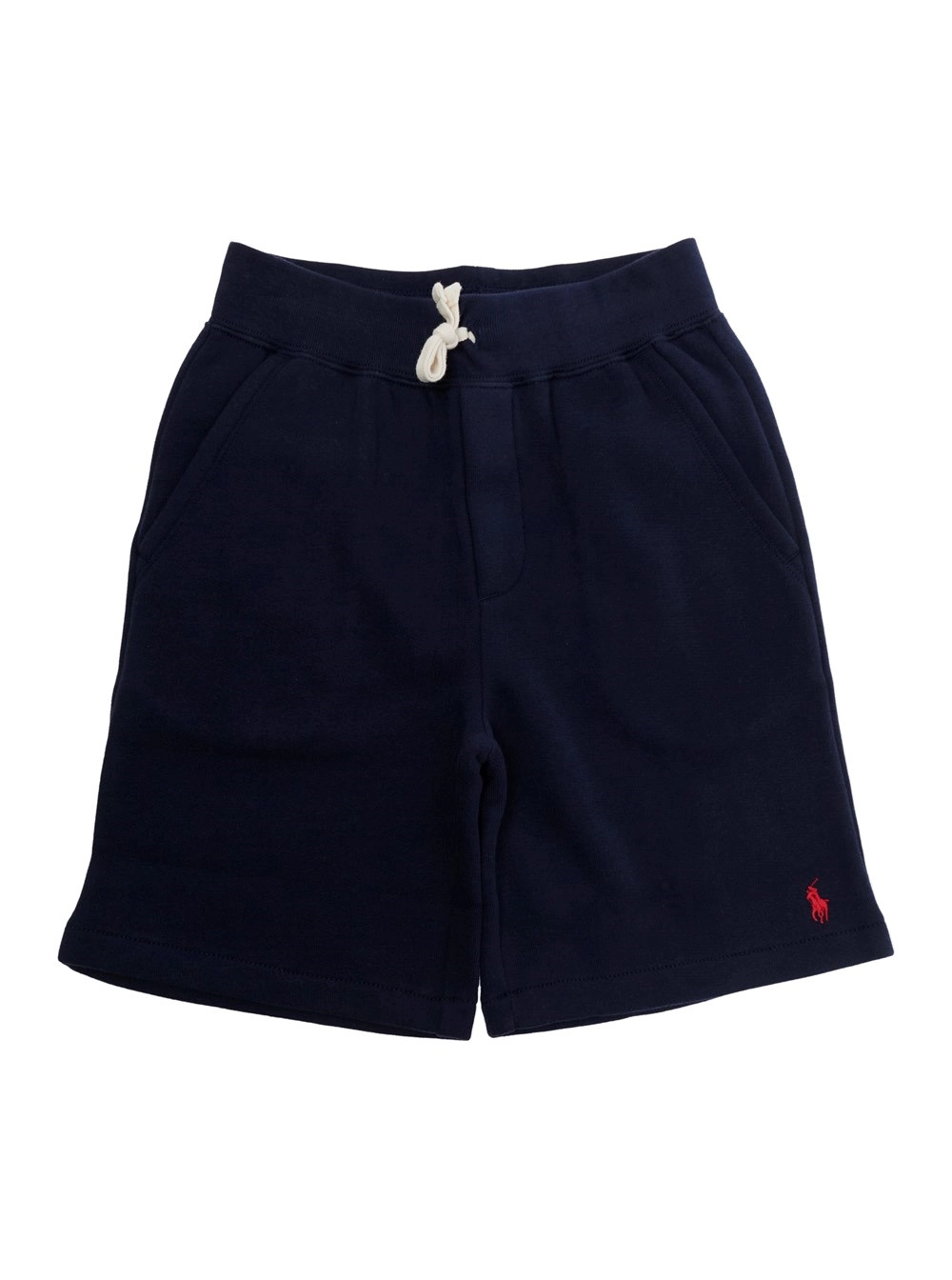 Polo ralph lauren kids BOTTOMS-SHORT Blu Pantaloni Corti con Tasche Frontali in Cotone Donna