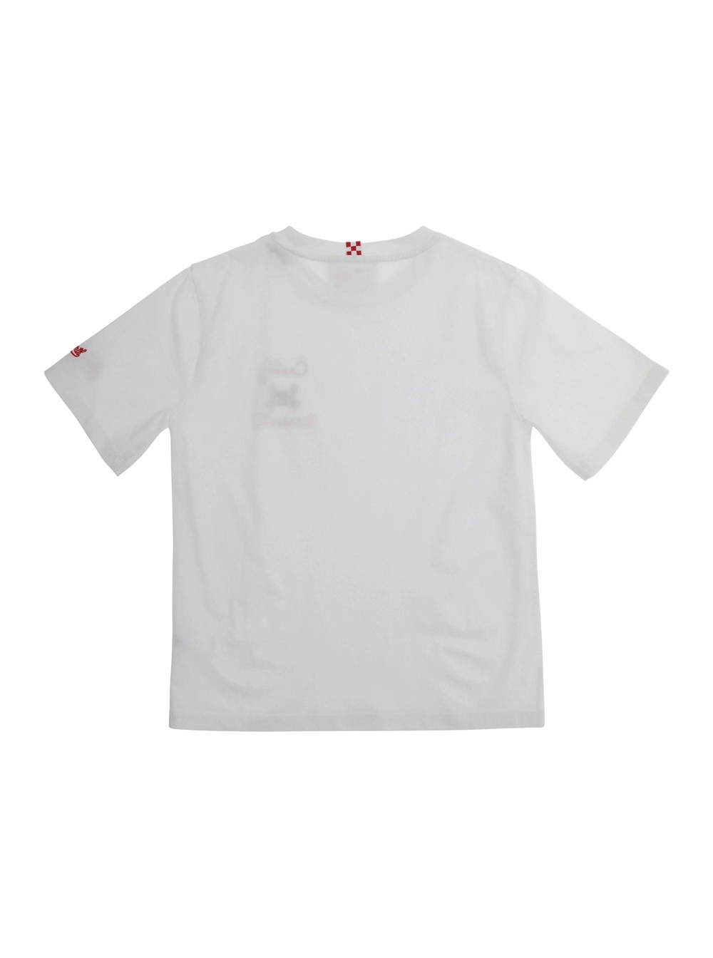 Mc2 saint barth kids T-Shirt 'PORTOFINO JR' - CRABBY ADORABLE con Stampa Frontale in Cotone Bianco Bambino, view 2