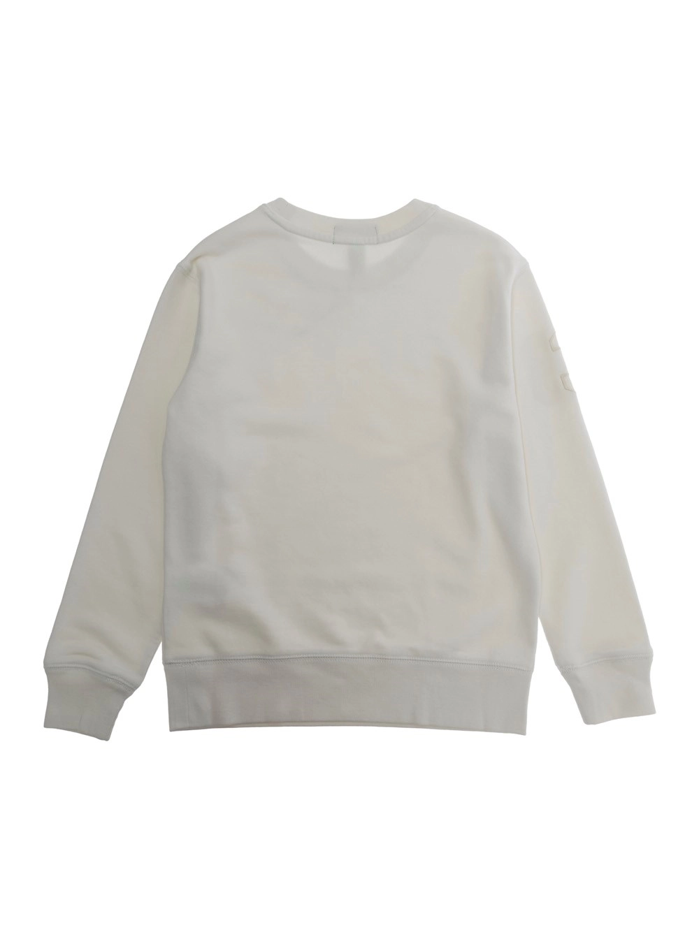 Polo ralph lauren kids KNIT-PULLOVER-SWEATSHIRT Bianco Maglione a Maniche Lunghe con Collo Rotondo e Logo Ricamato in Cotone Uomo, view 2