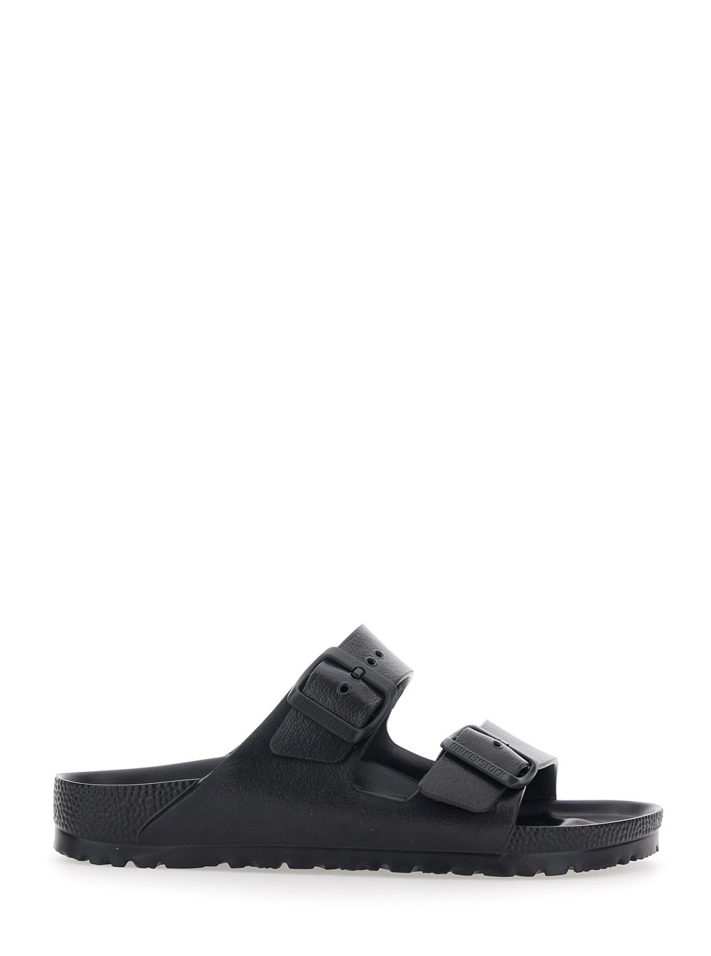 Birkenstock Sandali 'Arizona' con Design Infradito e Chiusura con Fibbie in Gomma Neri Donna