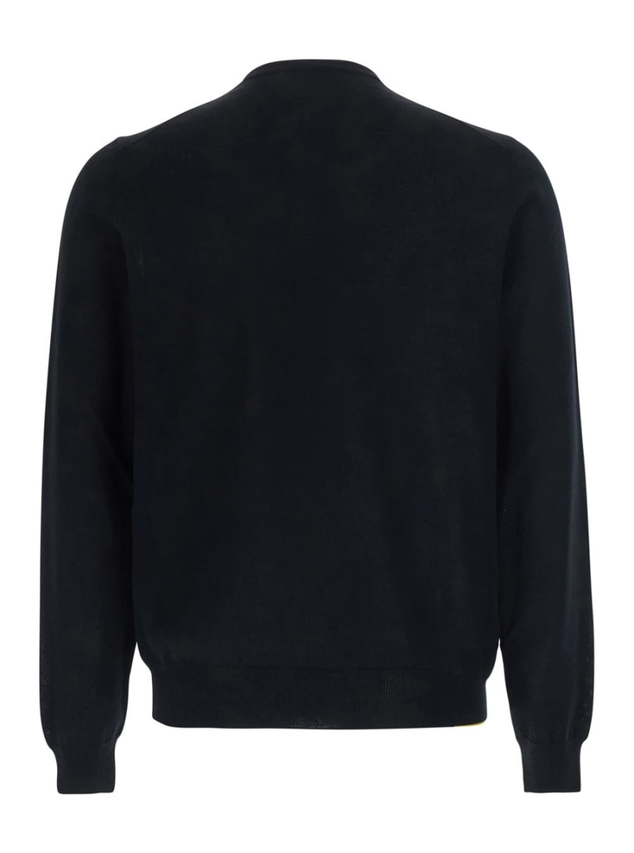 Fendi look 26 look 58 WOOL V NECK, view 2